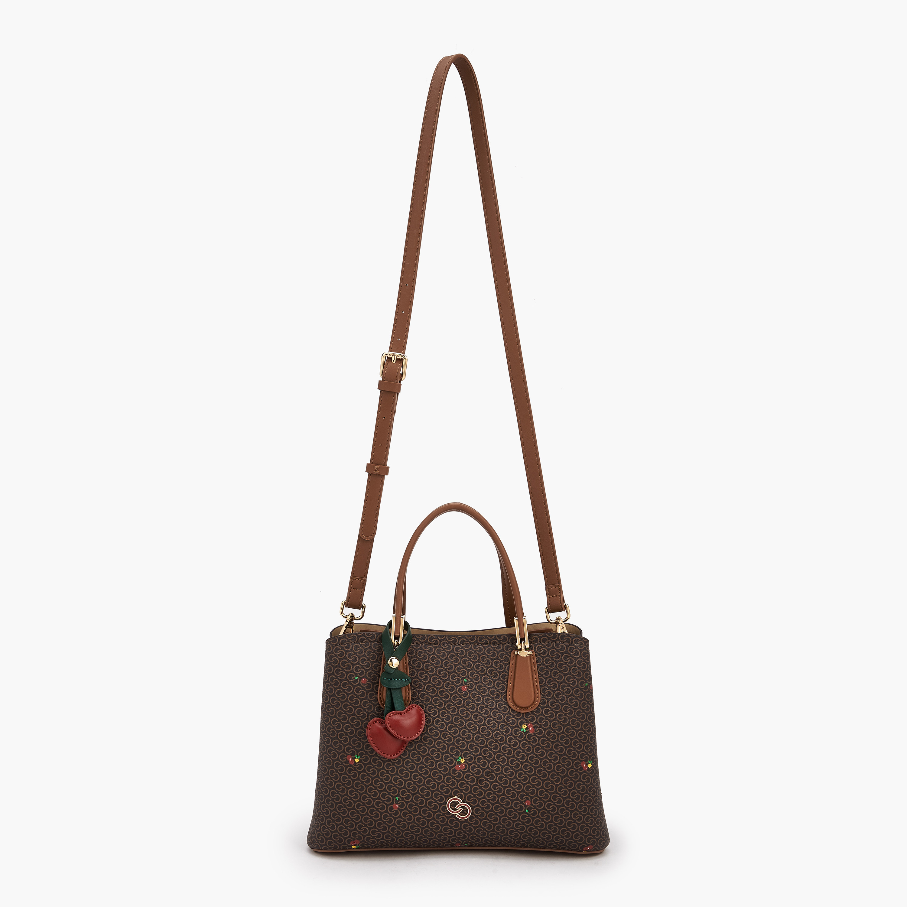 شنطة توتي بمقابض مزدوجة وطبعات كرز مونوجرام من سيليست-women-bagsandwallets-handbags-image-3