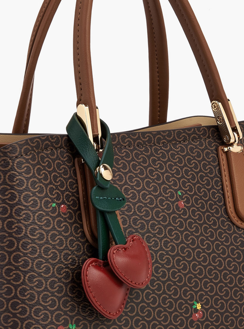 شنطة توتي بمقابض مزدوجة وطبعات كرز مونوجرام من سيليست-women-bagsandwallets-handbags-image-5