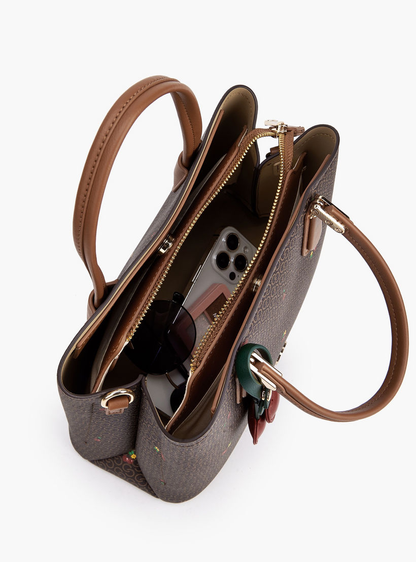 شنطة توتي بمقابض مزدوجة وطبعات كرز مونوجرام من سيليست-women-bagsandwallets-handbags-image-8