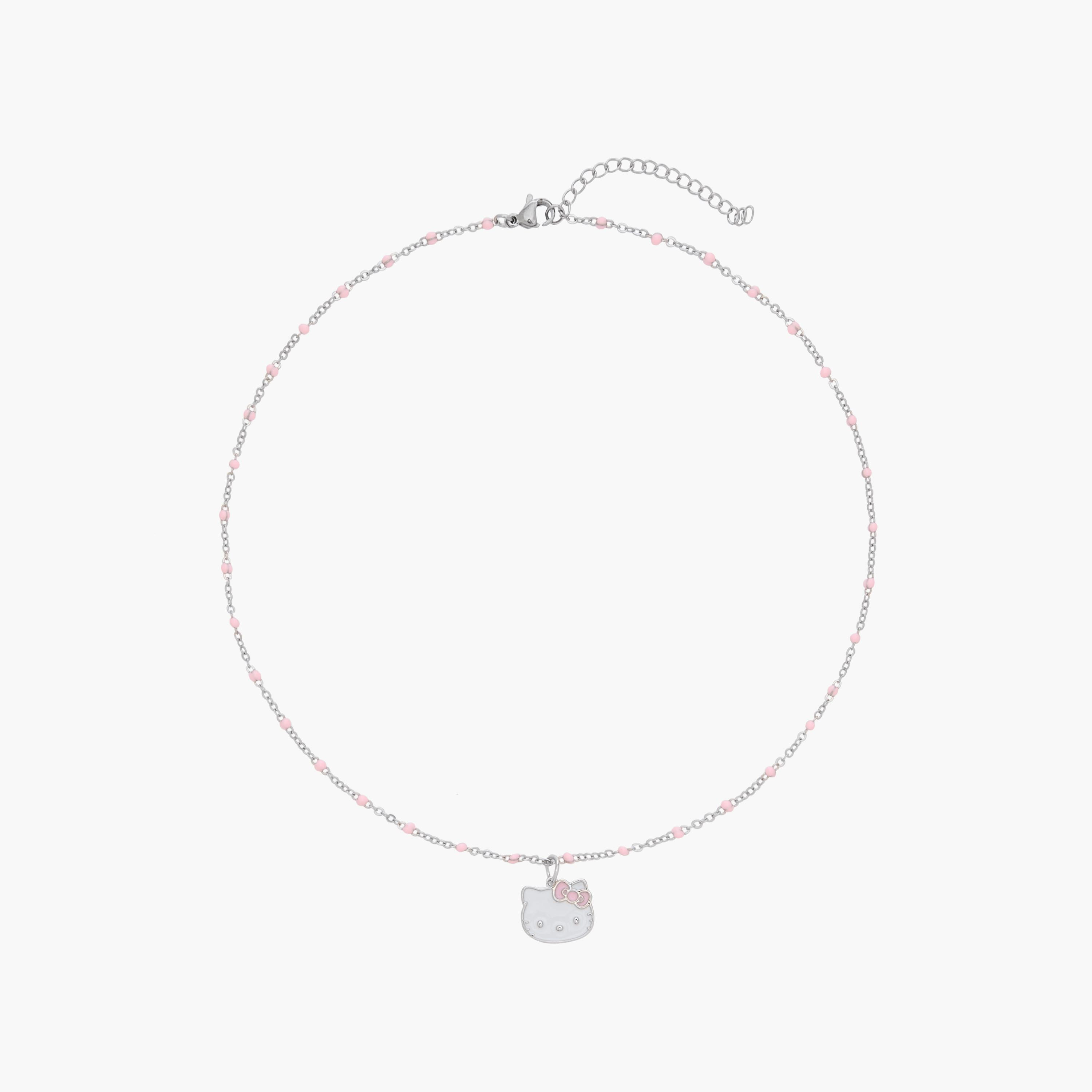 Hello Kitty Pendant Necklace with Lobster Clasp Closure-girls-accessories-jewellery-image-1