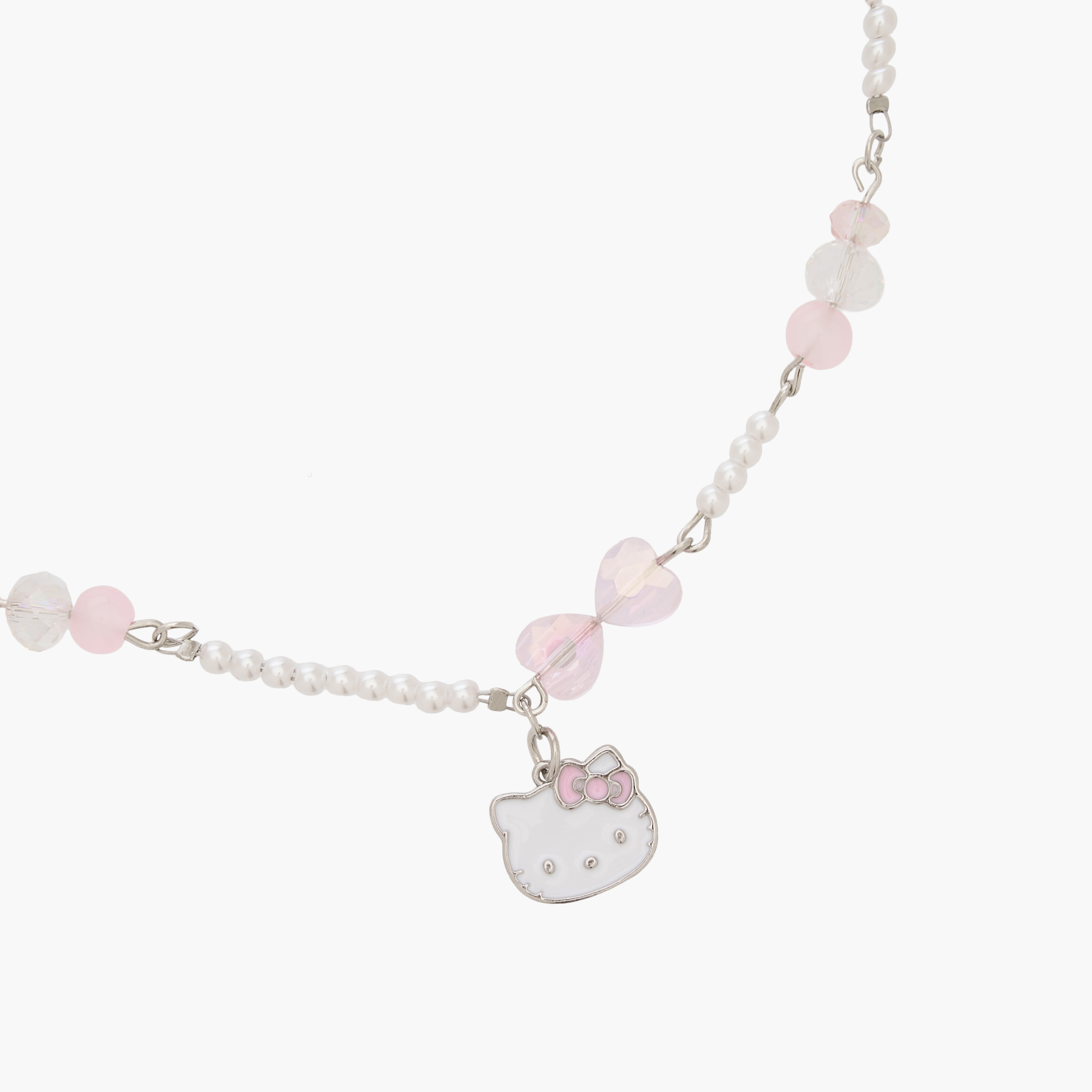 Hello Kitty Pendant Necklace with Lobster Clasp Closure-girls-accessories-jewellery-image-2