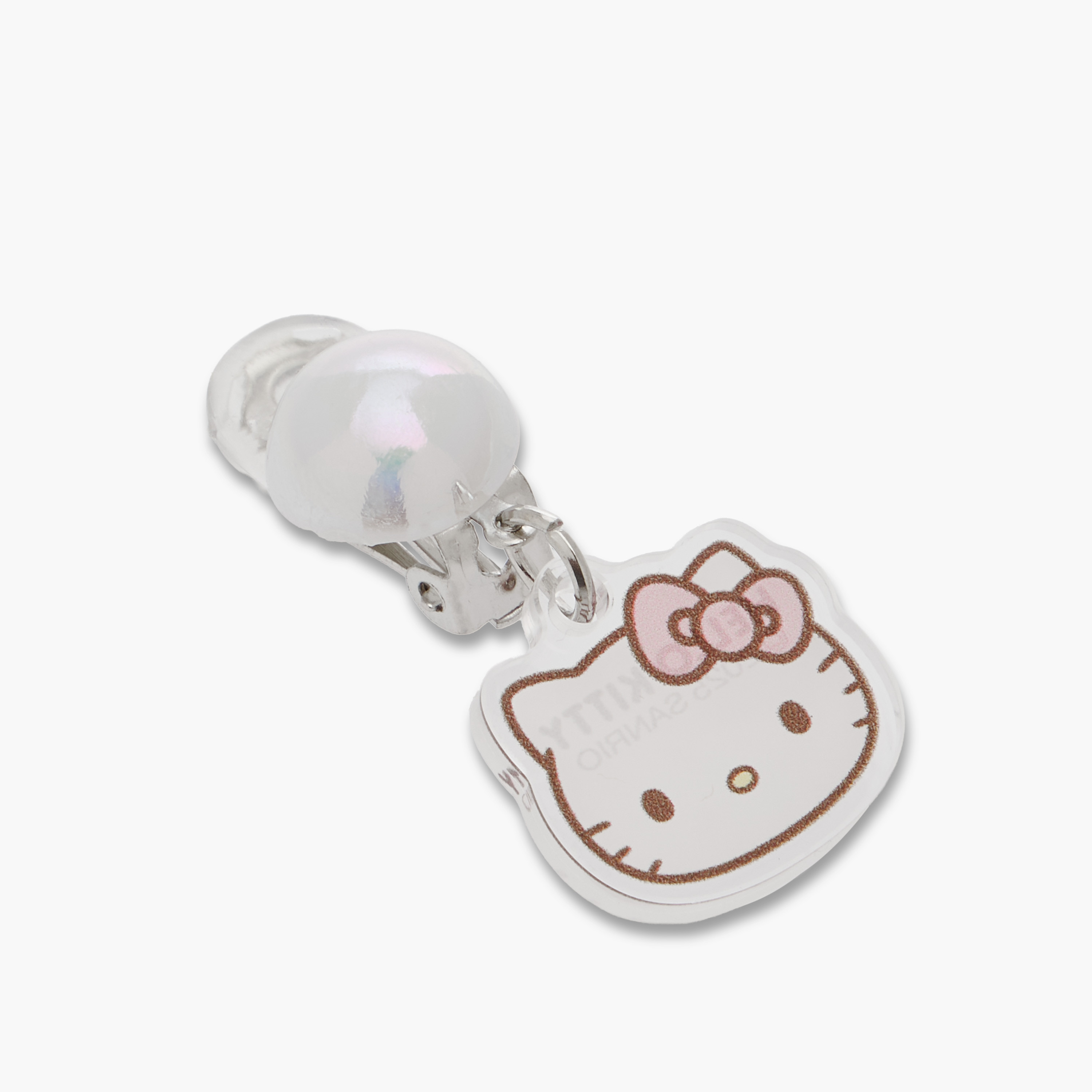 Hello Kitty Earrings with Clip-On Clasp-girls-accessories-jewellery-image-3