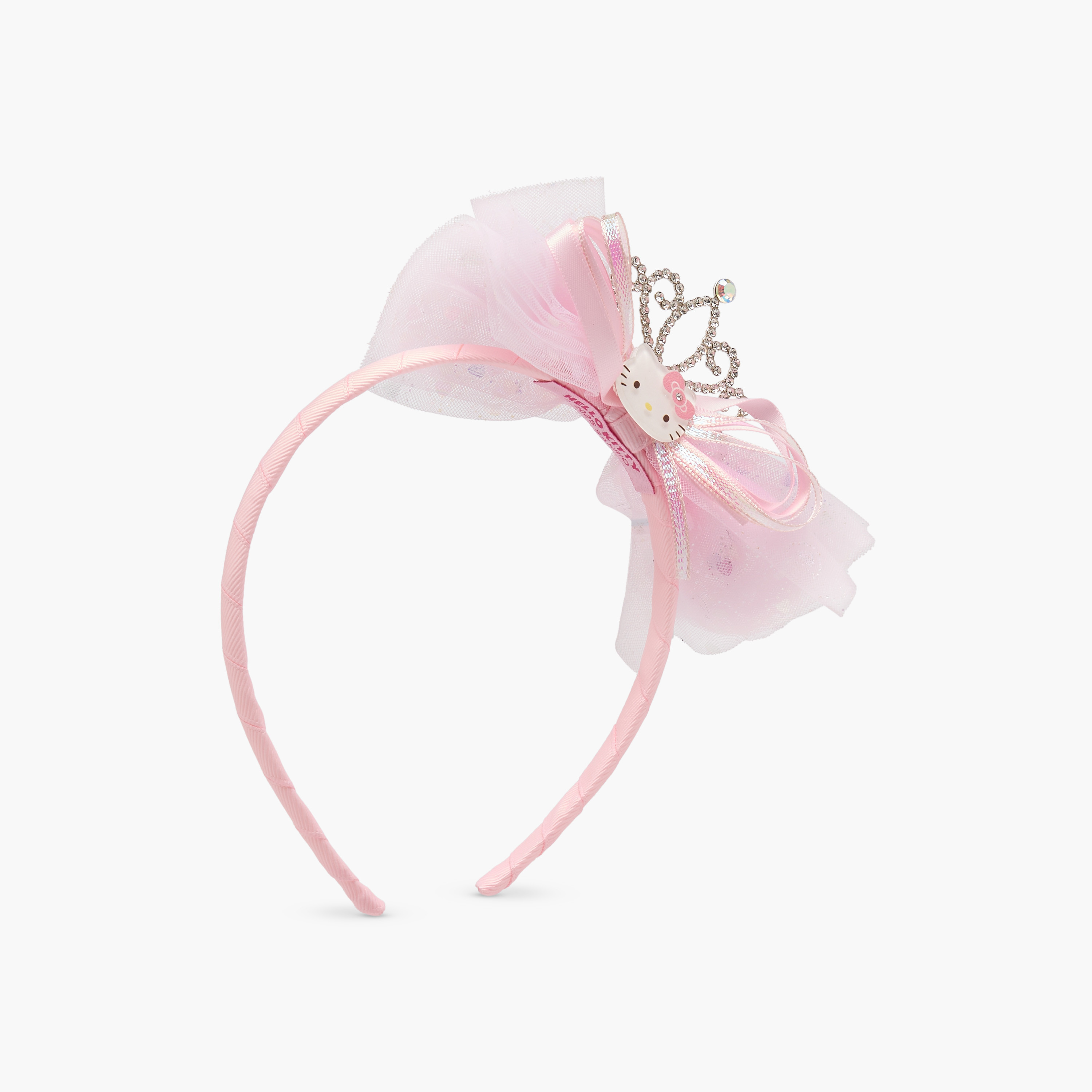 Hello Kitty Hairband with Crown Detail-girls-accessories-hairaccessories-image-1