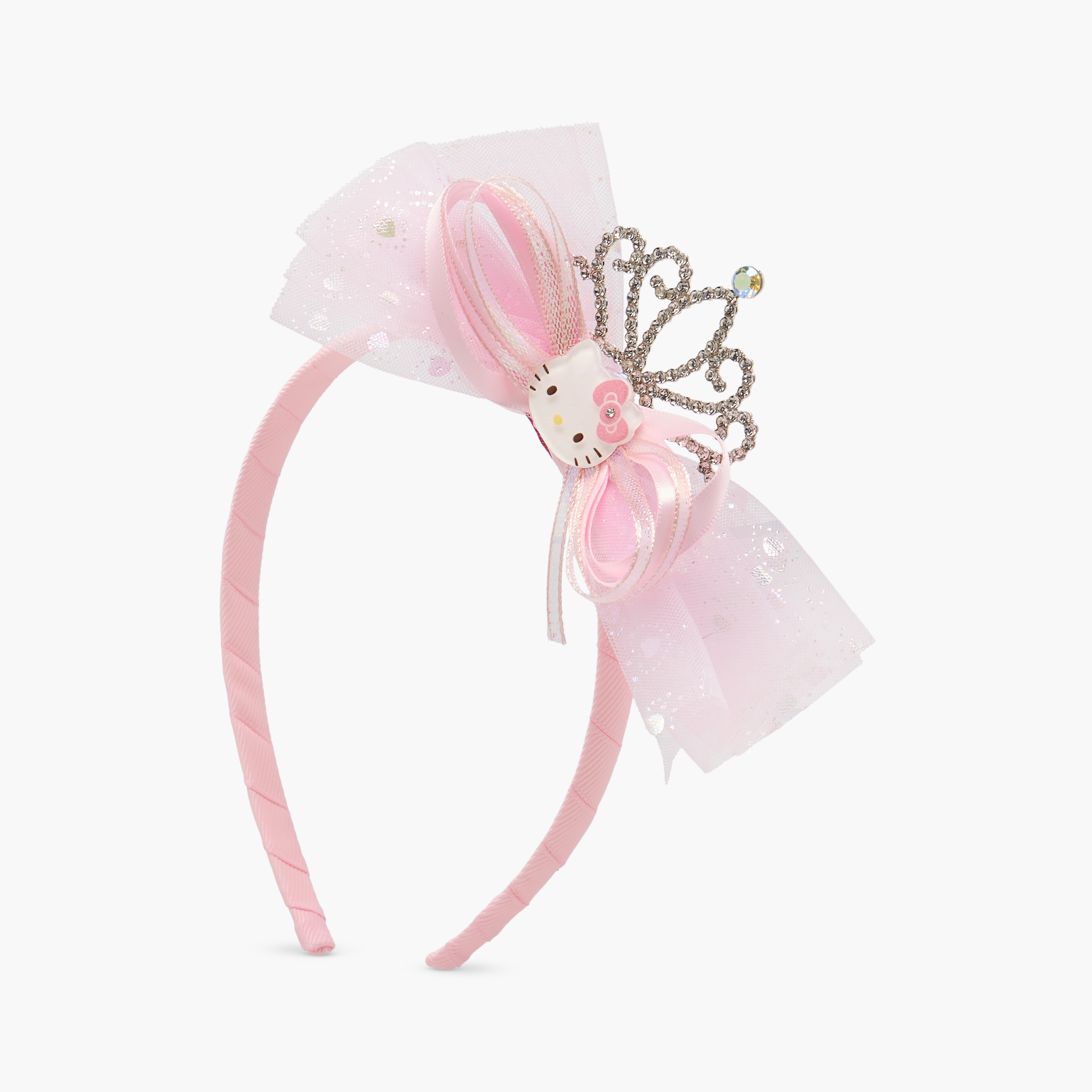 Hello Kitty Hairband with Crown Detail-girls-accessories-hairaccessories-image-2