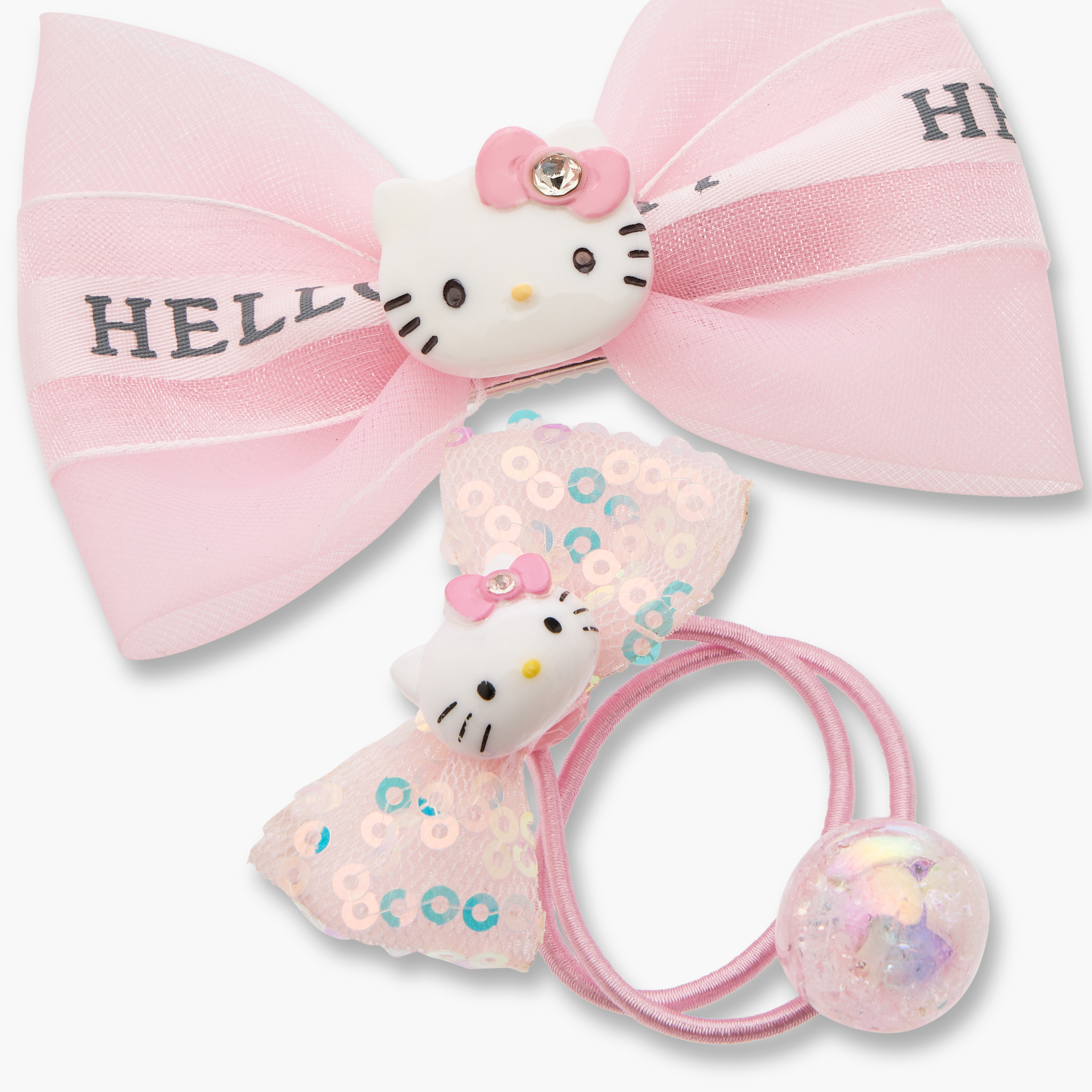 Set of 2 Hello Kitty Hair Accessory with Bow Embellishment-girls-accessories-hairaccessories-image-3