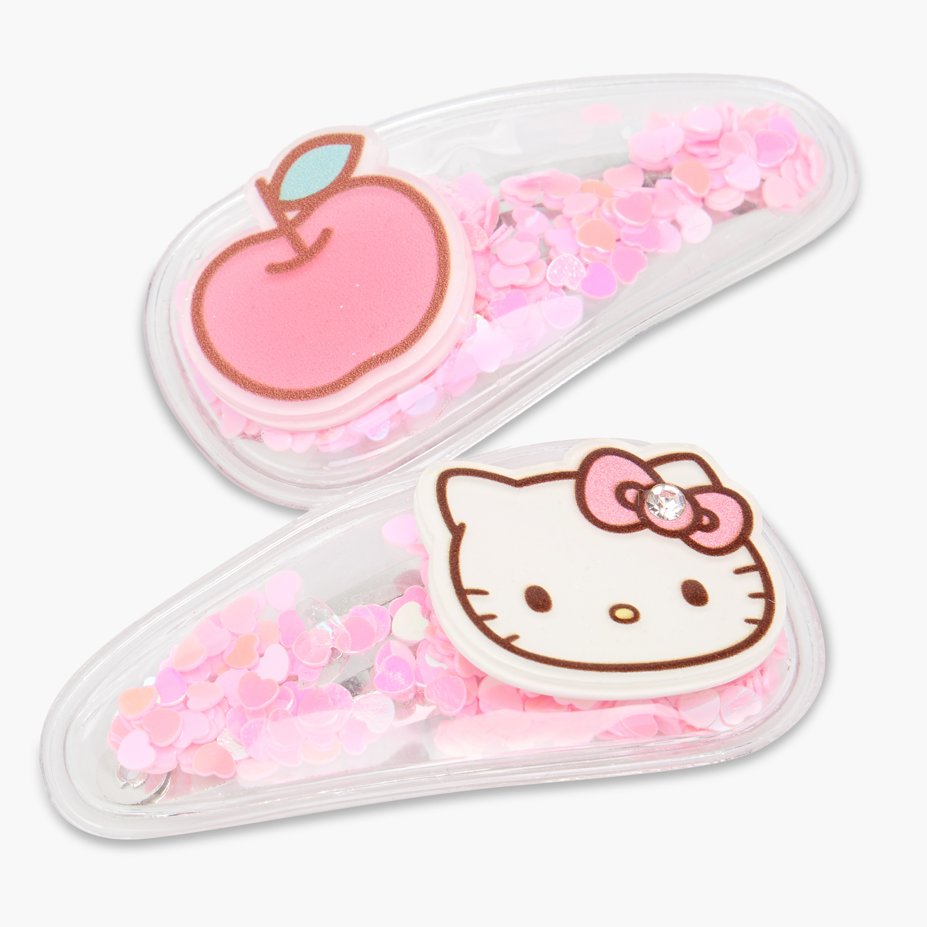 Pack of 2 Hello Kitty Hair Clip with Print-girls-accessories-hairaccessories-image-3