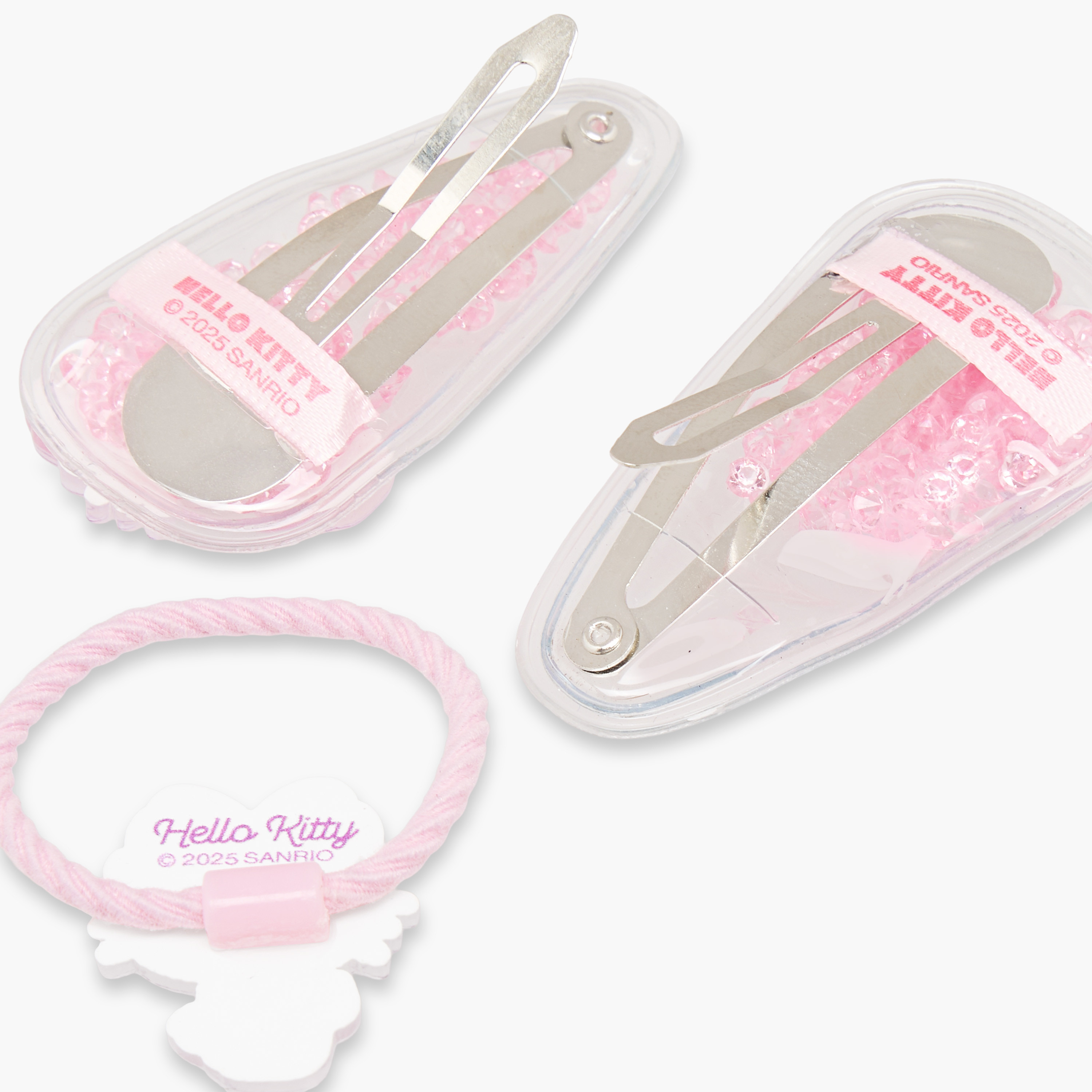 Set of 3 Hello Kitty Hair Clip with Hair Tie-girls-accessories-hairaccessories-image-4