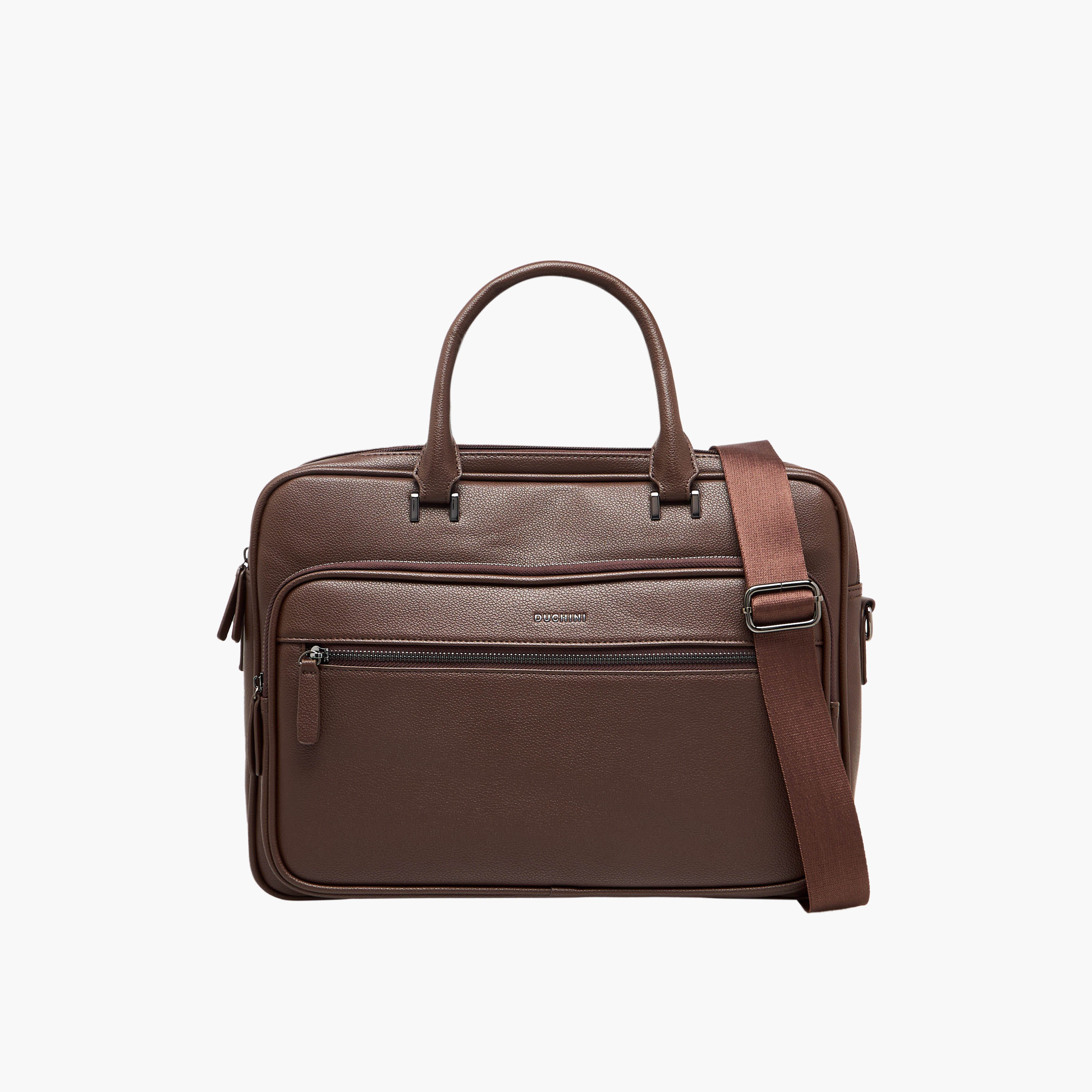 Duchini Men Solid Laptop Bag-men-bags-image-1