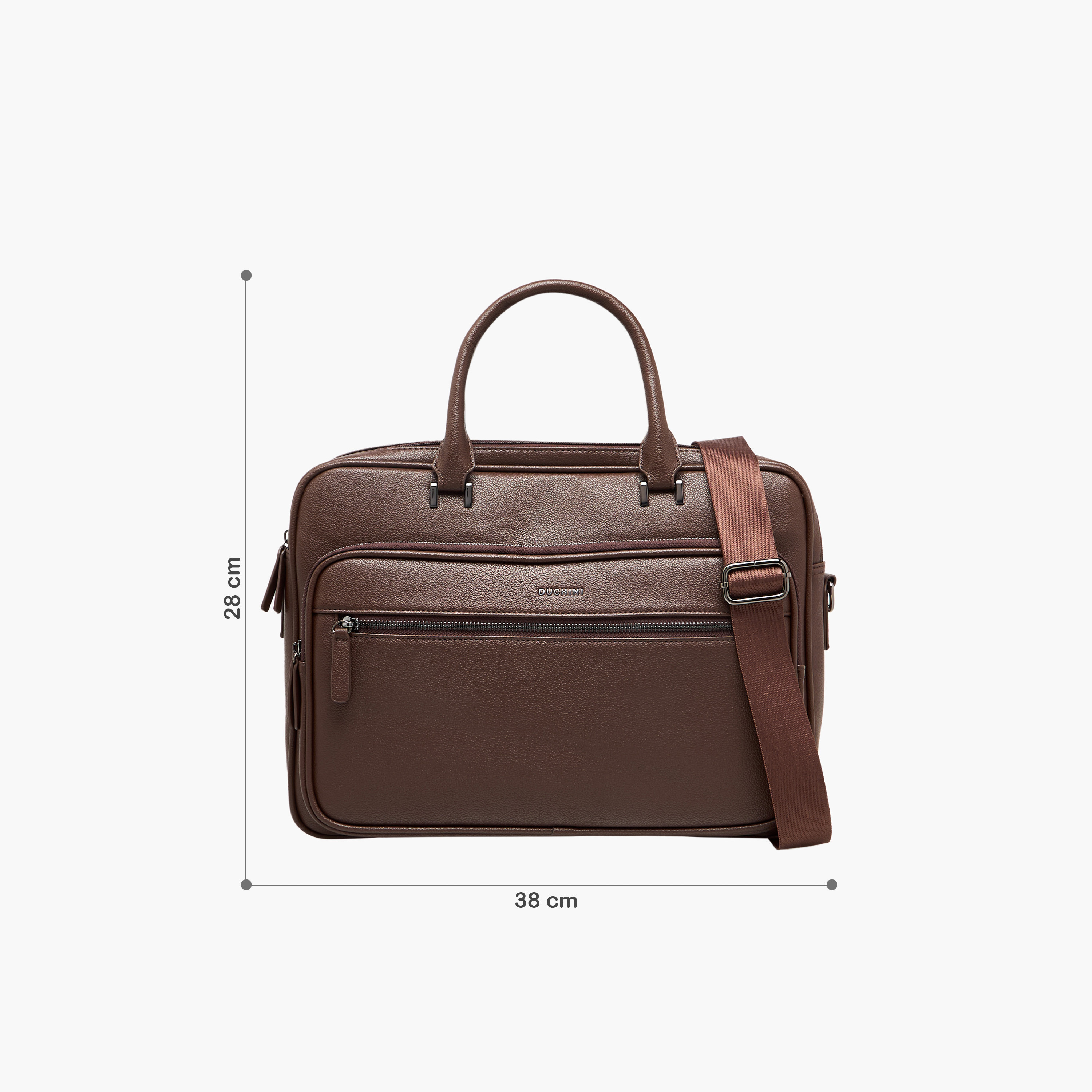 Duchini Men Solid Laptop Bag-men-bags-image-2