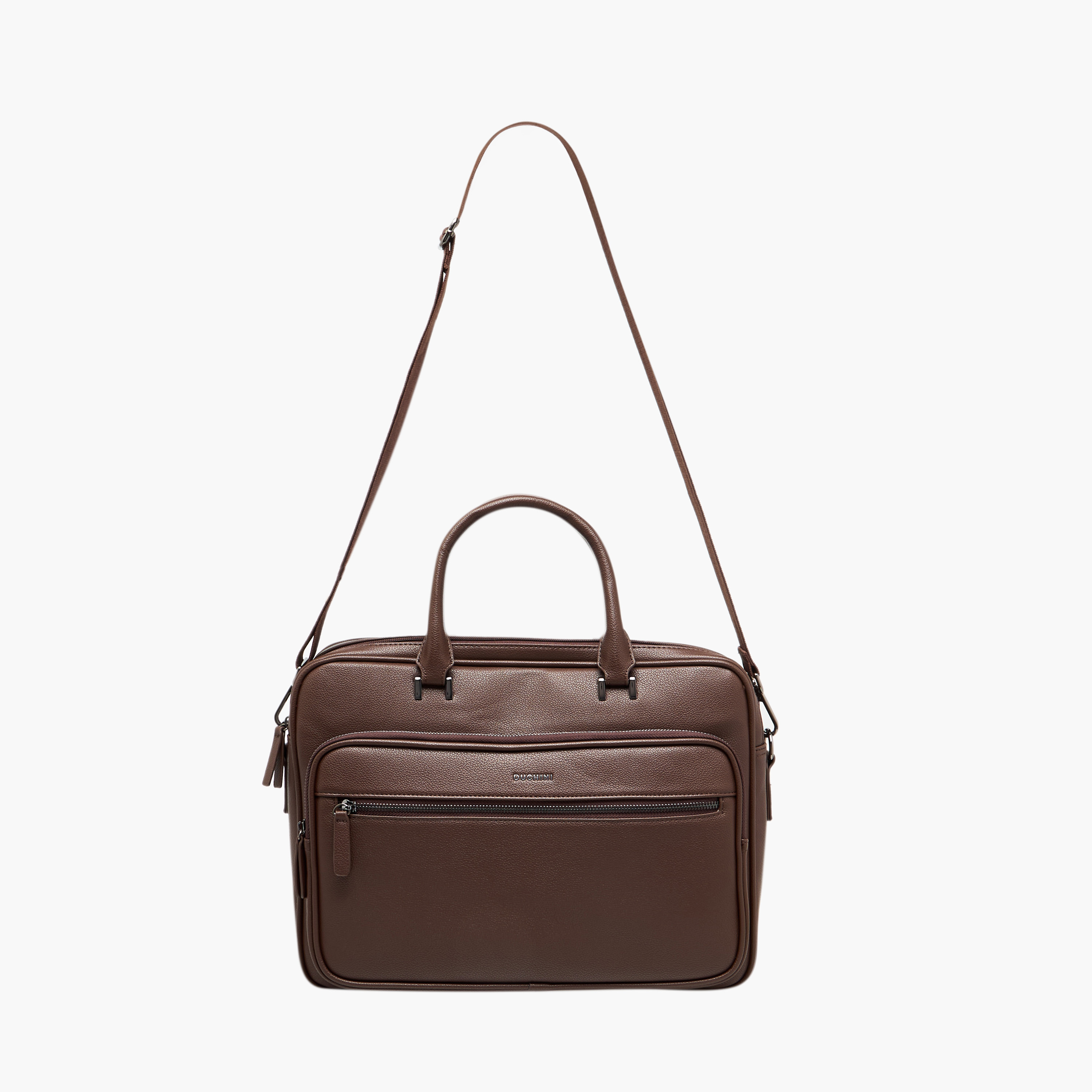 Duchini Men Solid Laptop Bag-men-bags-image-3