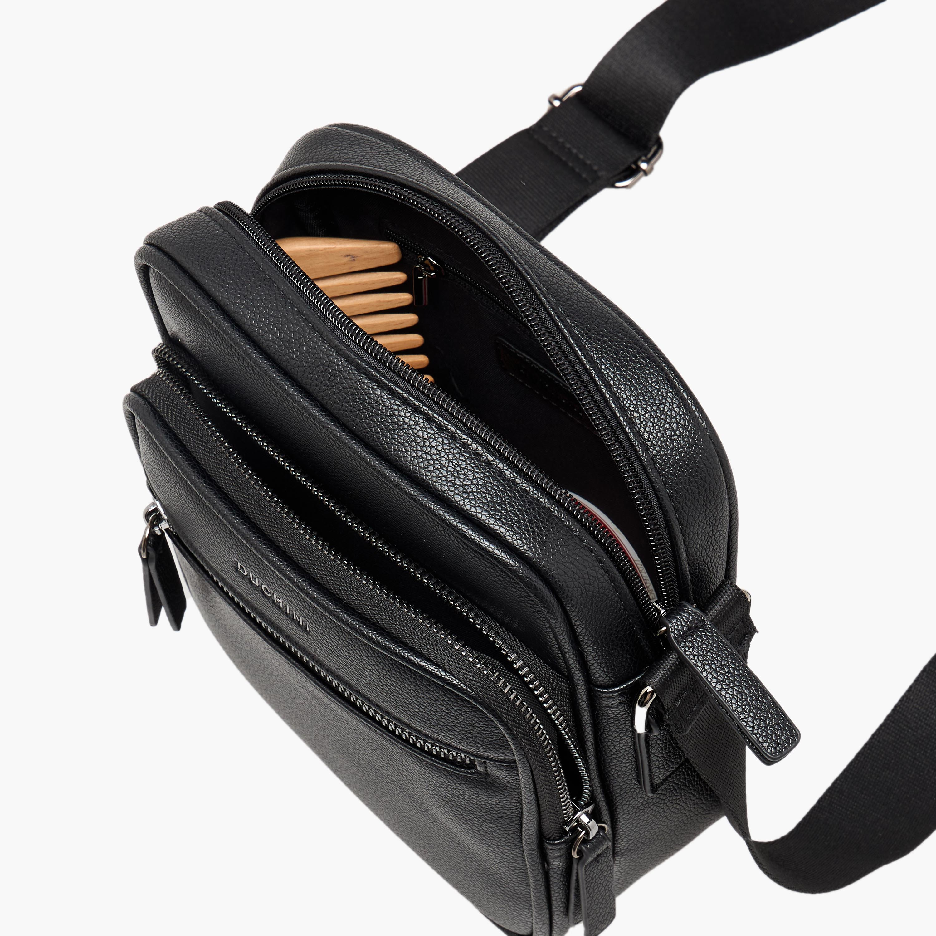 Duchini Men Solid Crossbody Bag-men-bags-image-8