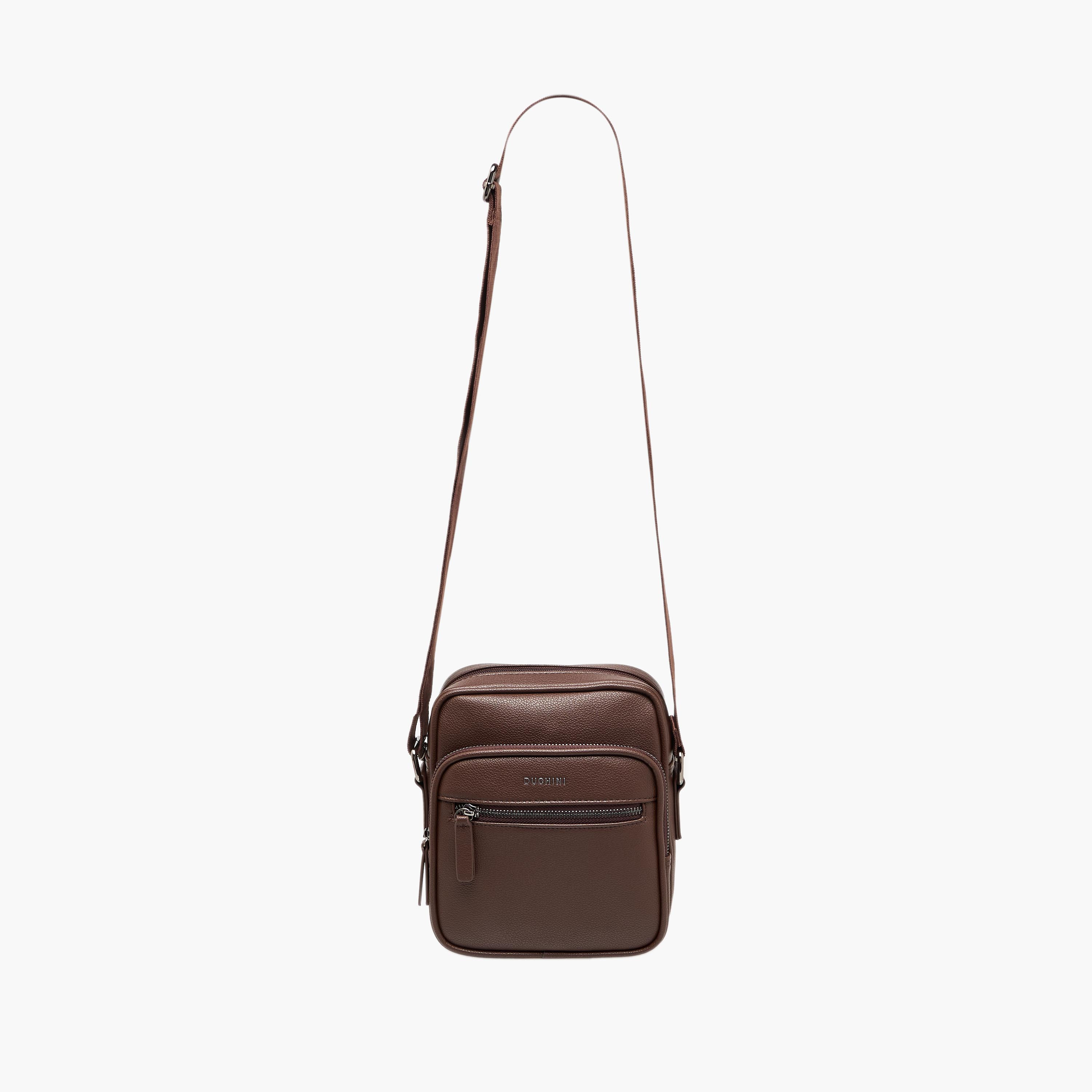 Duchini Men Solid Crossbody Bag-men-bags-image-3
