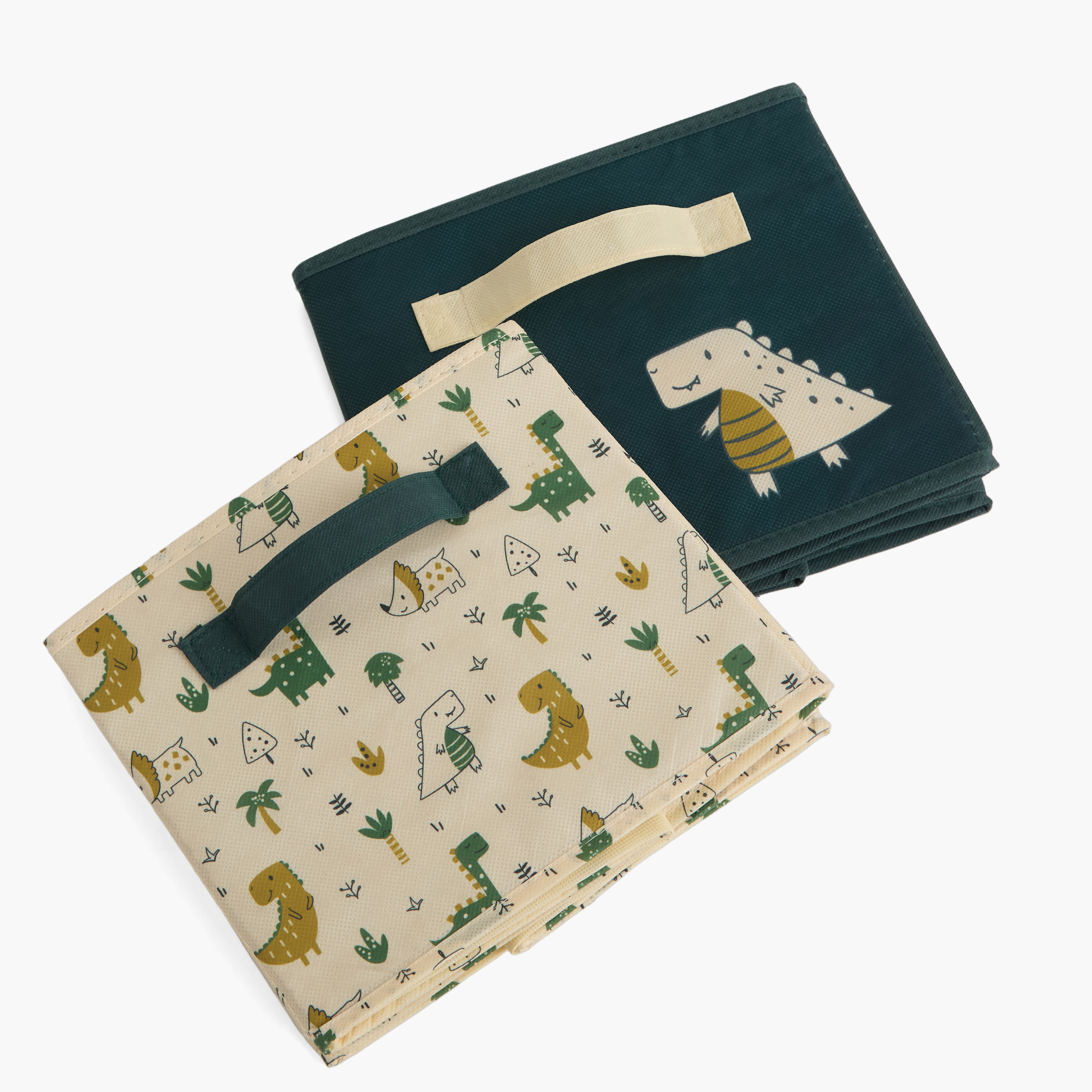 Pack of 2 Juniors Foldable Storage Box with Fun Print-baby-nursery-furniture-wardrobesandstorage-image-8