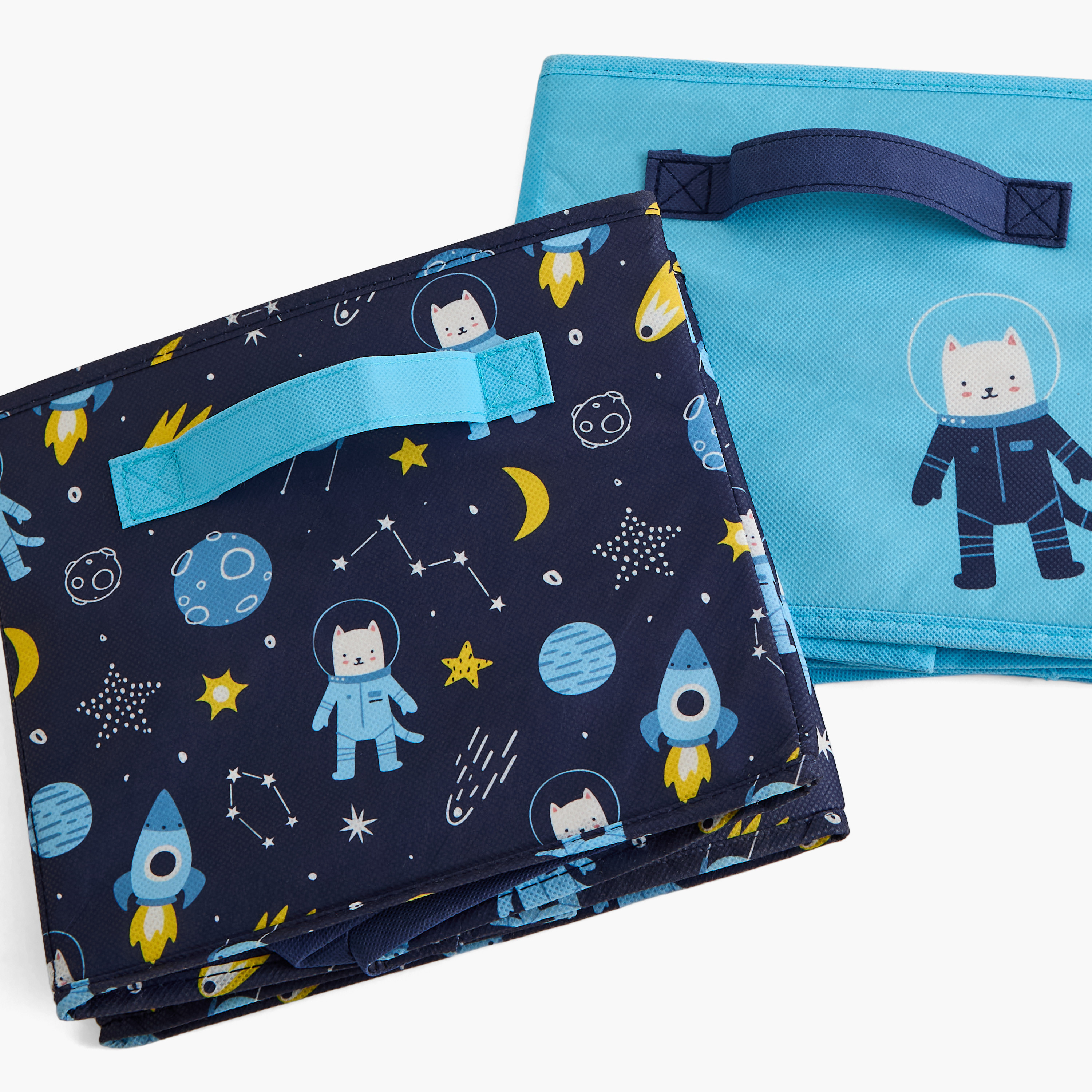 Pack of 2 Juniors Foldable Storage Box with Fun Print-baby-nursery-furniture-wardrobesandstorage-image-8