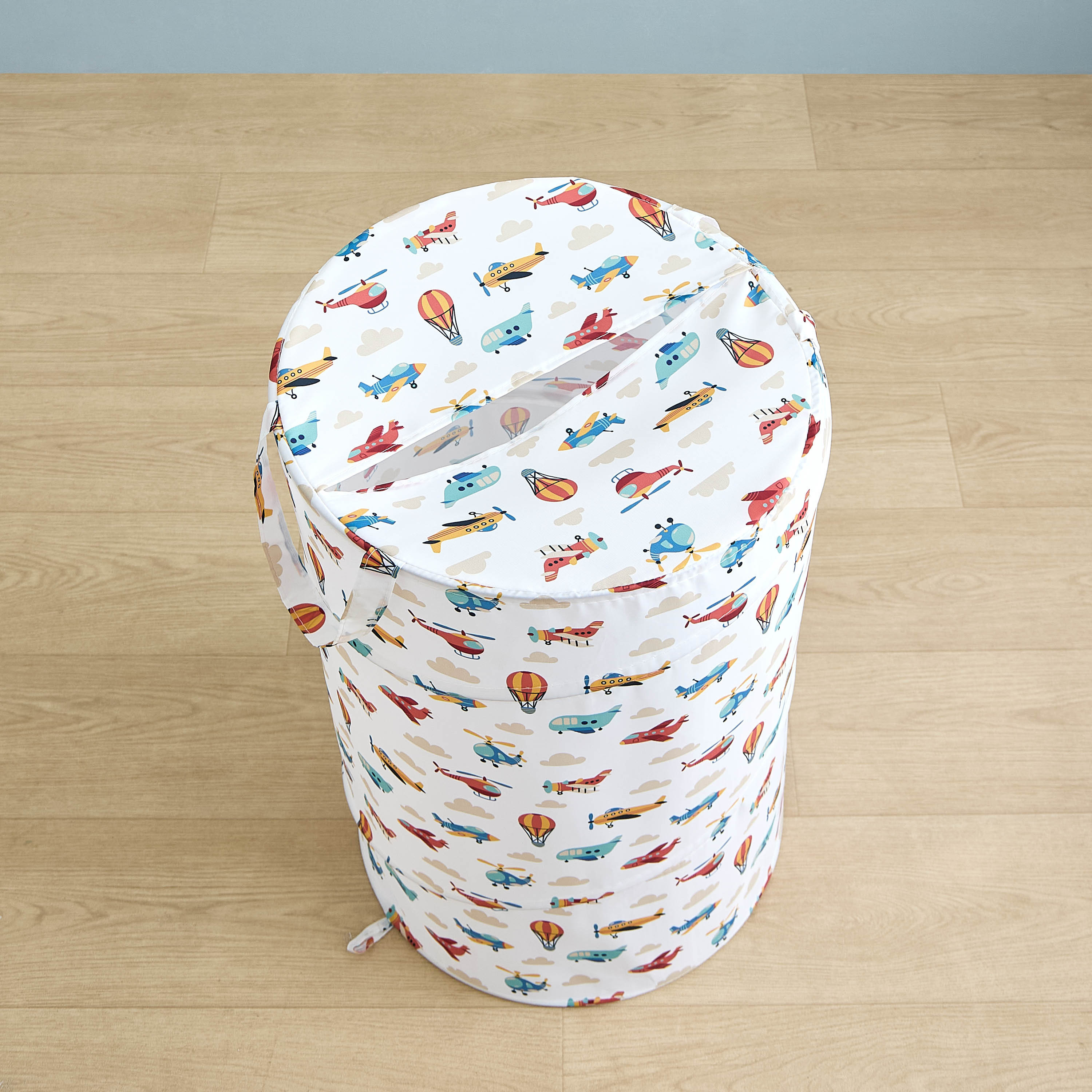 Juniors Pop Up Laundry Hamper with Fun Print-baby-nursery-furniture-wardrobesandstorage-image-3