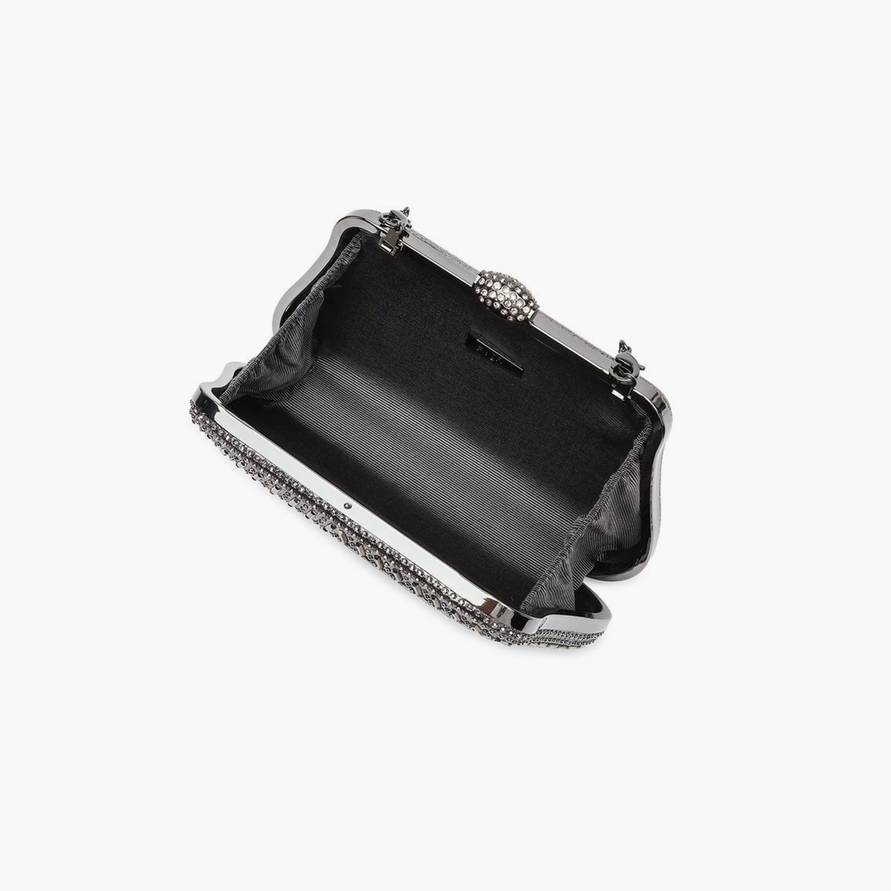 FYOR Embellished Clutch with Twist Lock and Detachable Strap | 25 X 3 X 13 CM-women-bagsandwallets-handbags-image-3