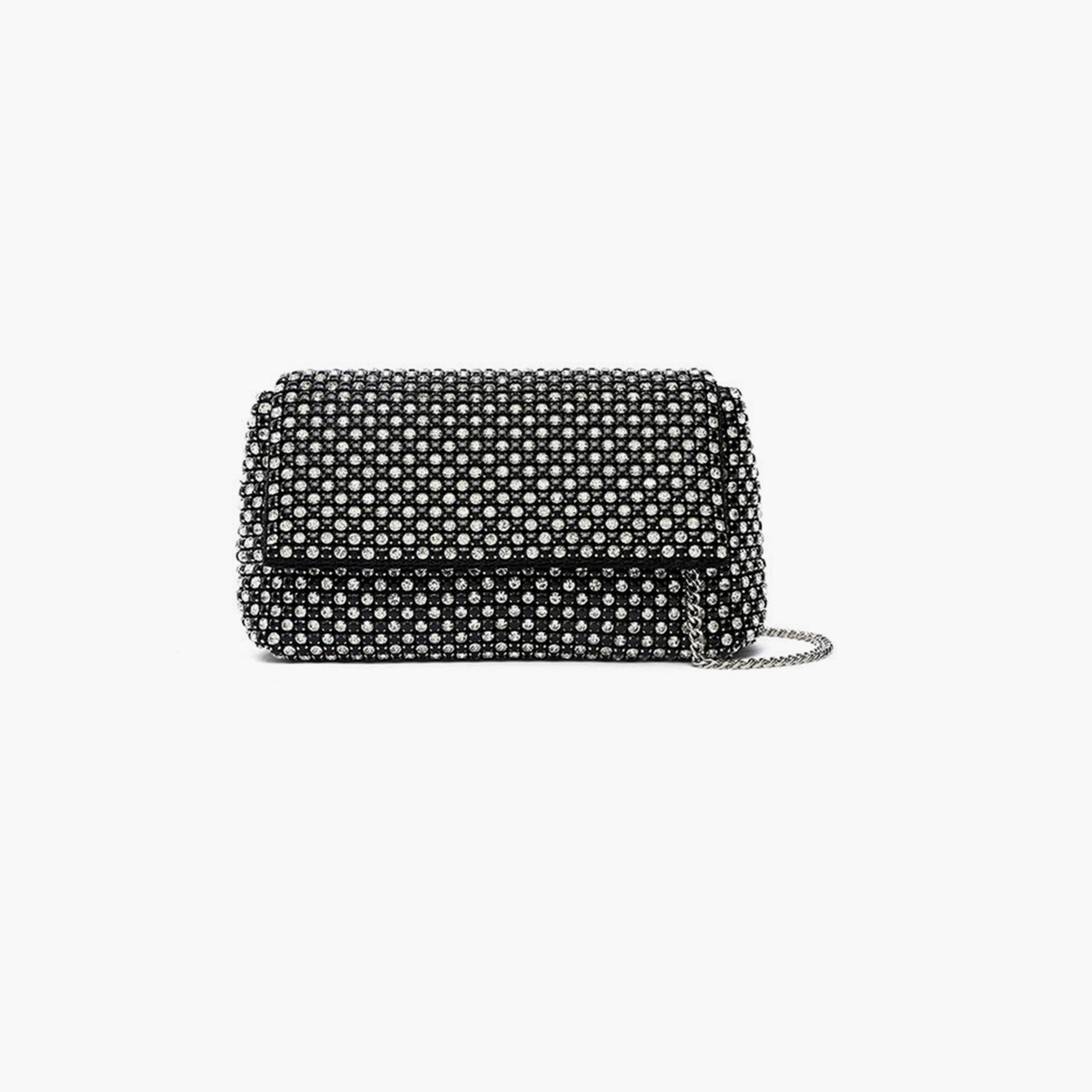 فايور - شنطة يد مزخرفة بغطاء وحزام قابل للفصل | 21 × 4 × 11.5 سم-women-bagsandwallets-handbags-image-1