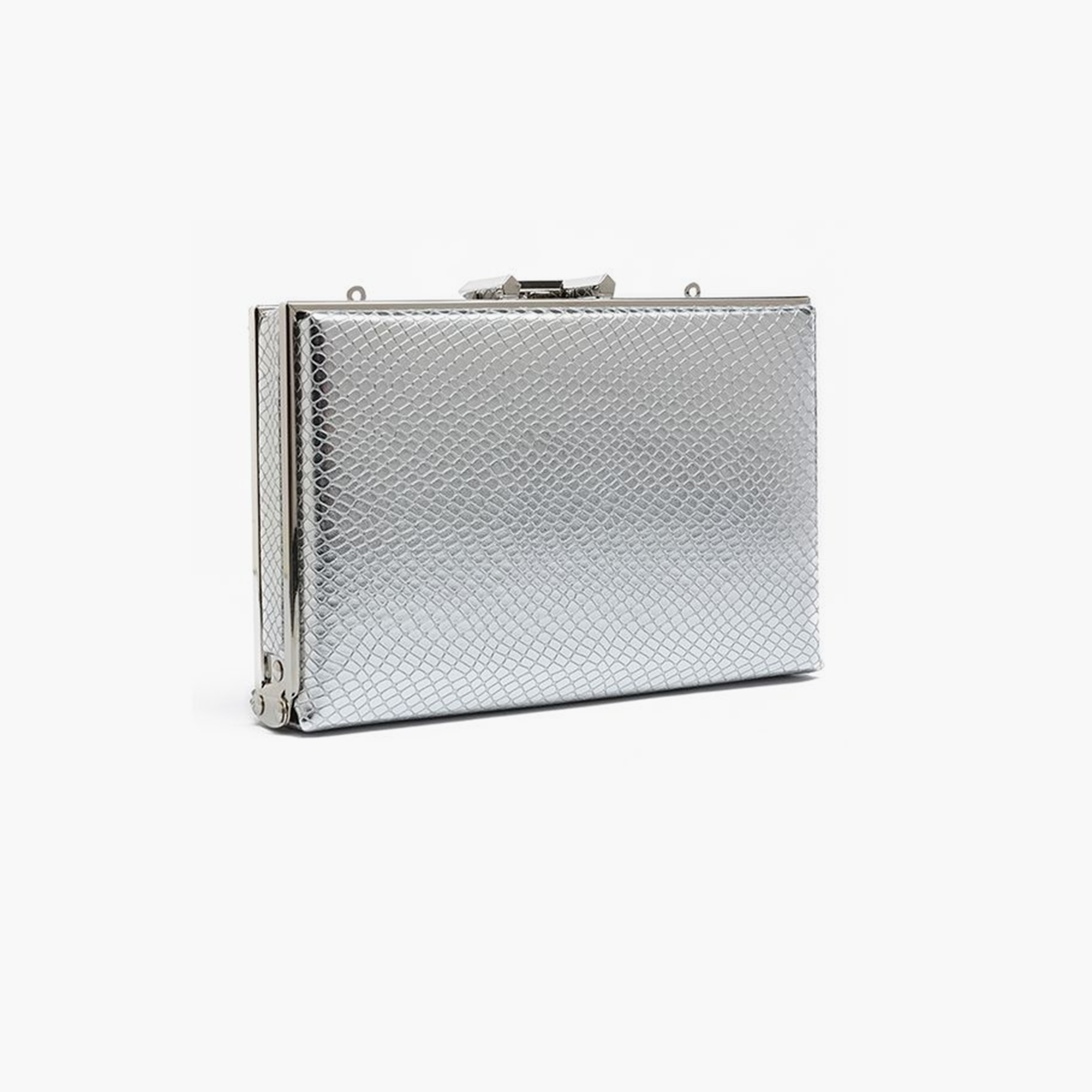 FYOR Embellished Clutch with Twist Lock and Detachable Strap | 18 X 8.5 X 13 CM-women-bagsandwallets-handbags-image-2