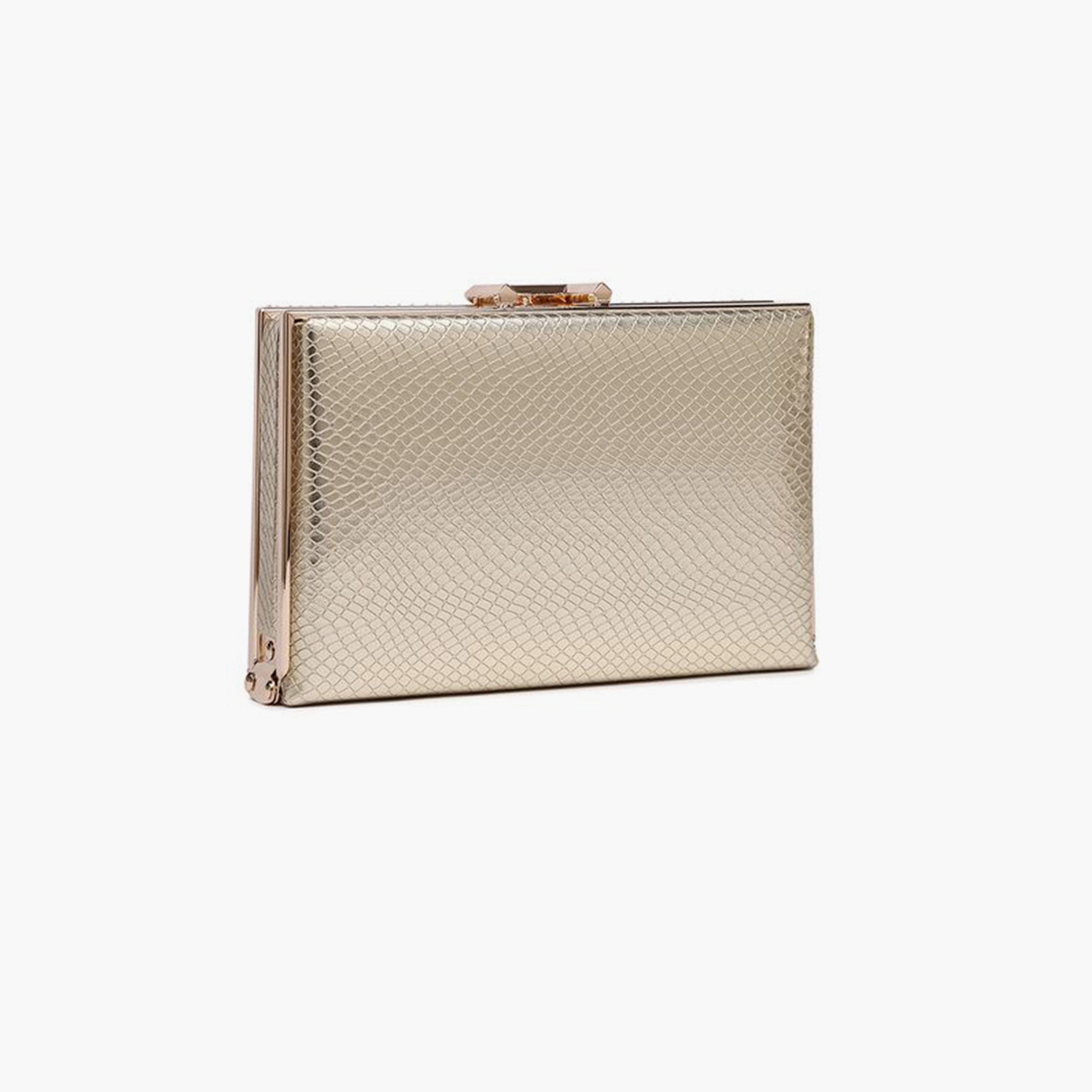 فايور - شنطة يد مزخرفة بقفل لولبي وحزام قابل للفصل | 18 × 8.5 × 13 سم-women-bagsandwallets-handbags-image-6