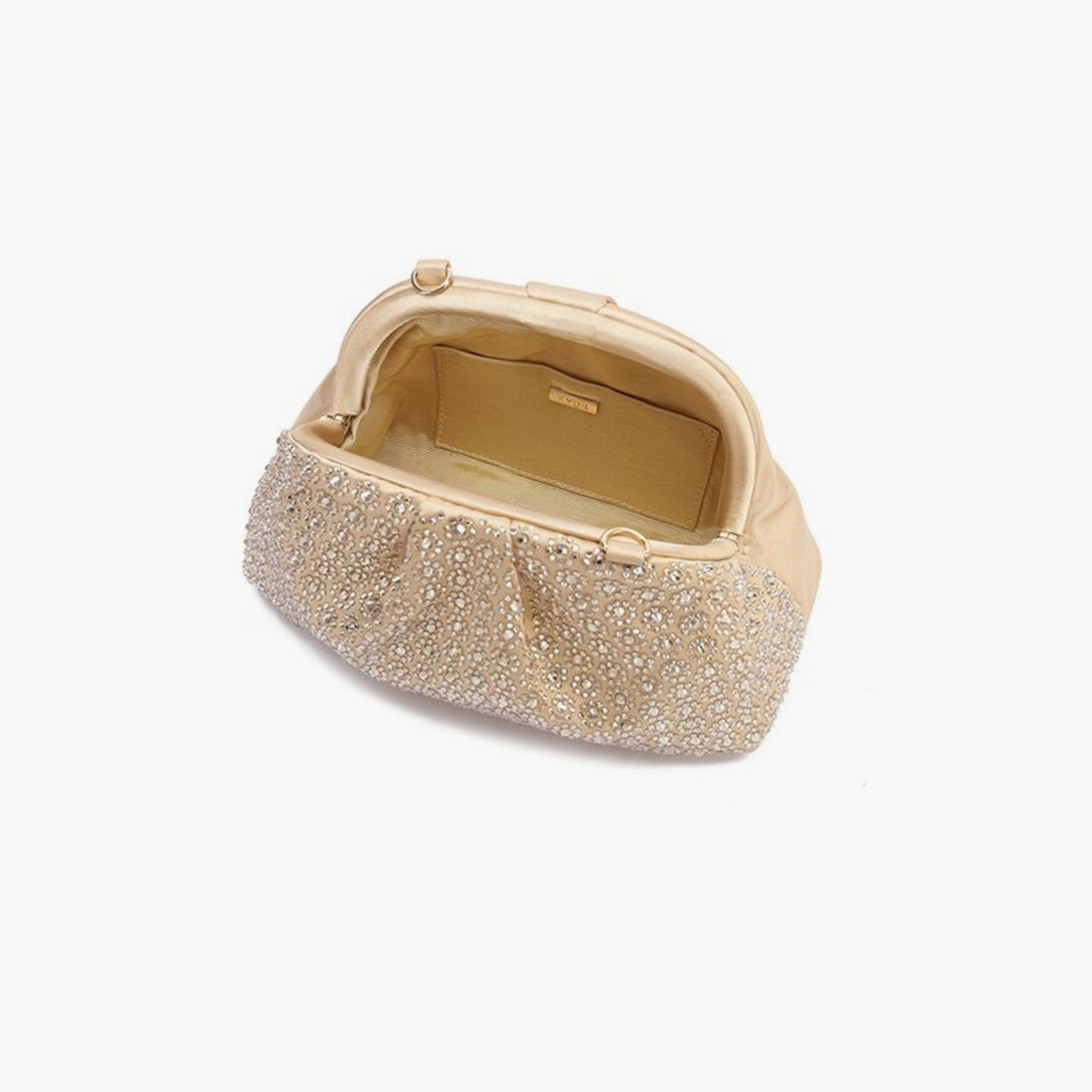 FYOR Embellished Clutch with Magnetic closure and Detachable Strap | 26 X 8.5 X 14 CM-women-bagsandwallets-handbags-image-3