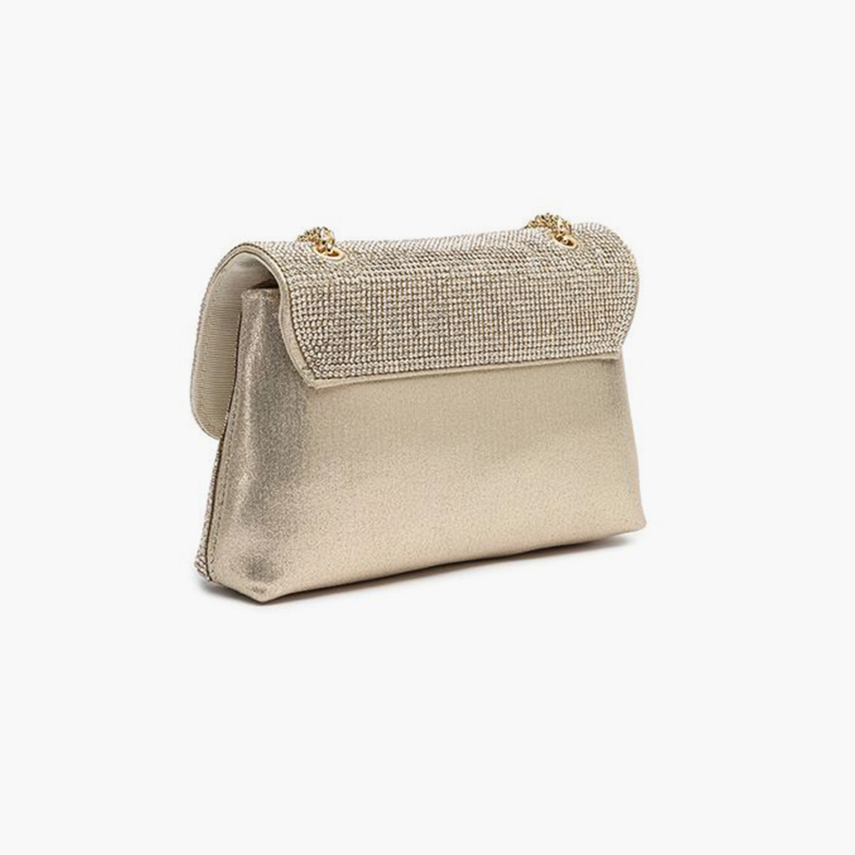 FYOR Embellished Clutch with Flap and Detachable Strap | 20 X 4.5 X 13 CM-women-bagsandwallets-handbags-image-5