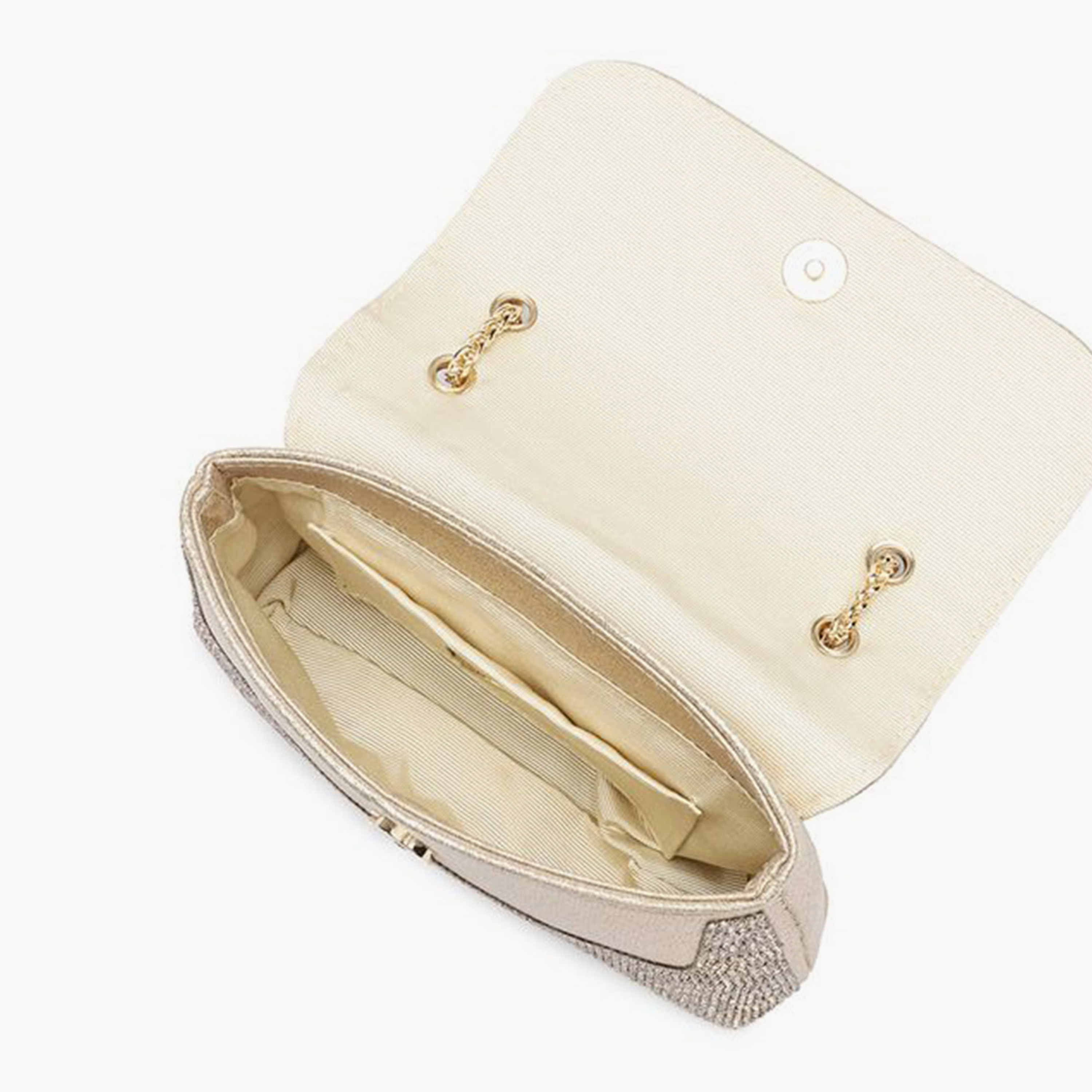 FYOR Embellished Clutch with Flap and Detachable Strap | 20 X 4.5 X 13 CM-women-bagsandwallets-handbags-image-6