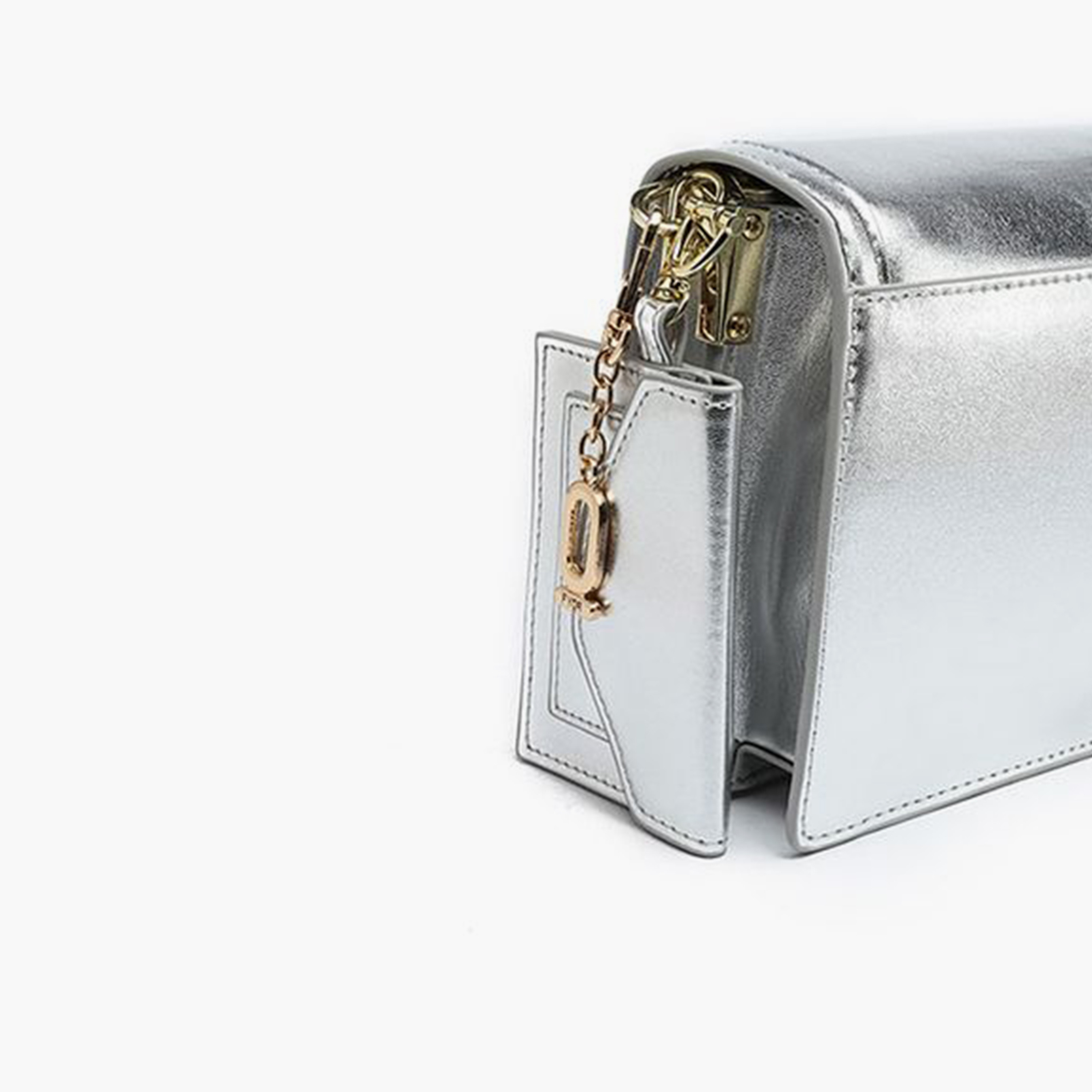 FYOR Design Detail Satchel Bag with Flap and Detachable Strap | 20 X 6 X 14 CM-women-bagsandwallets-handbags-image-8