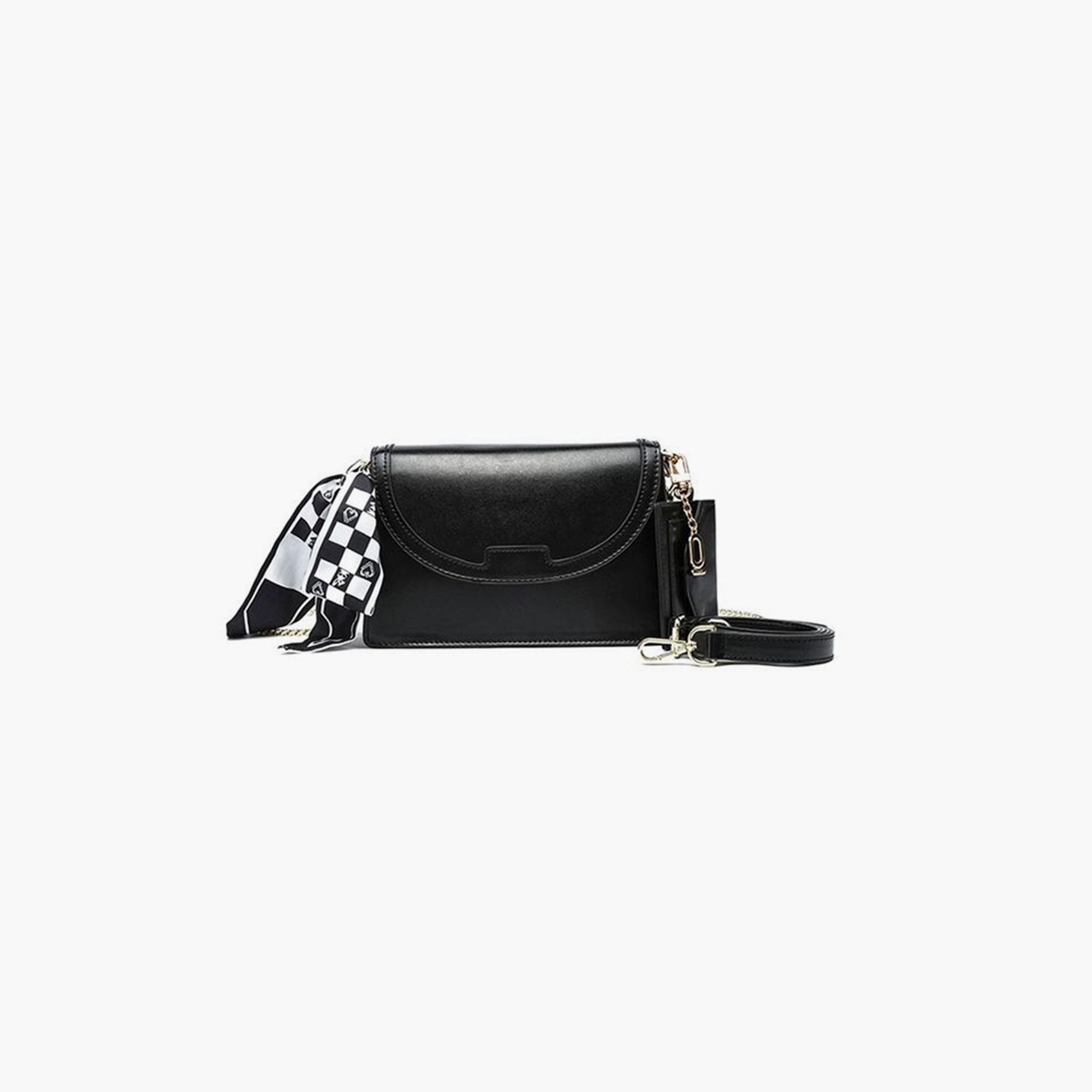 FYOR Design Detail Satchel Bag with Flap and Detachable Strap | 20 X 6 X 14 CM-women-bagsandwallets-handbags-image-9