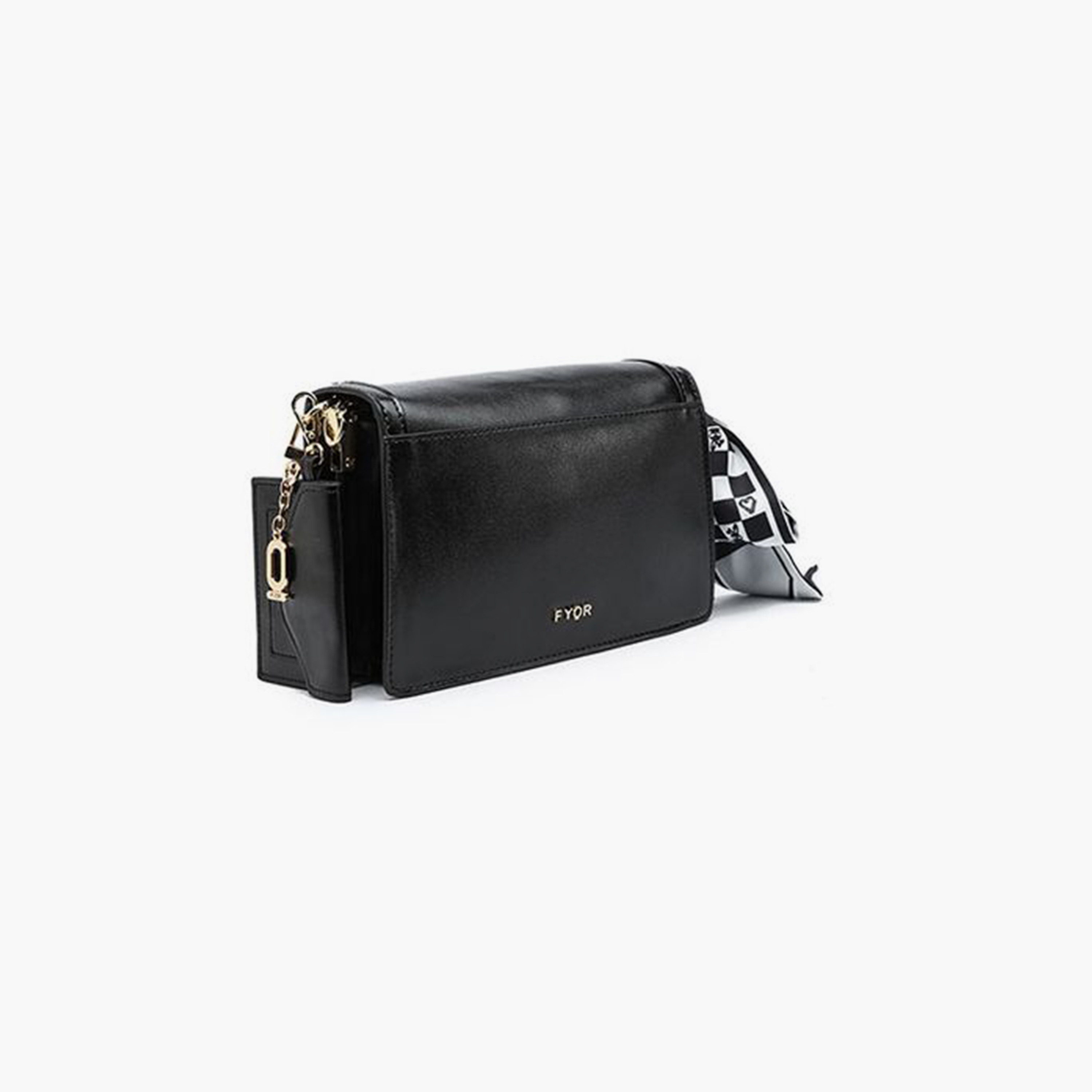 FYOR Design Detail Satchel Bag with Flap and Detachable Strap | 20 X 6 X 14 CM-women-bagsandwallets-handbags-image-10