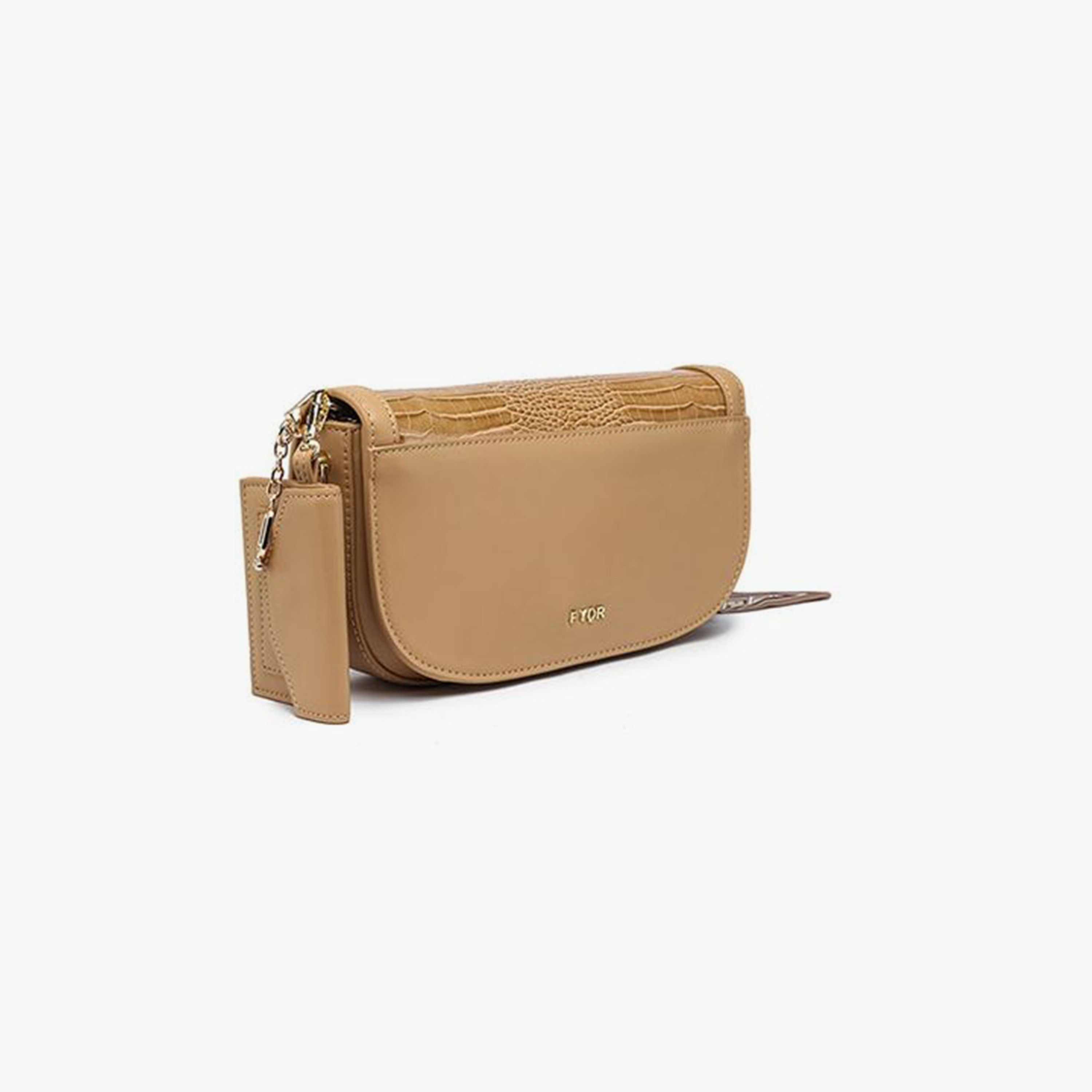 فايور - شنطة يد بطبعة حيوانية مع غطاء وحزام قابل للفصل | 13 × 6 × 12 سم-women-bagsandwallets-handbags-image-6