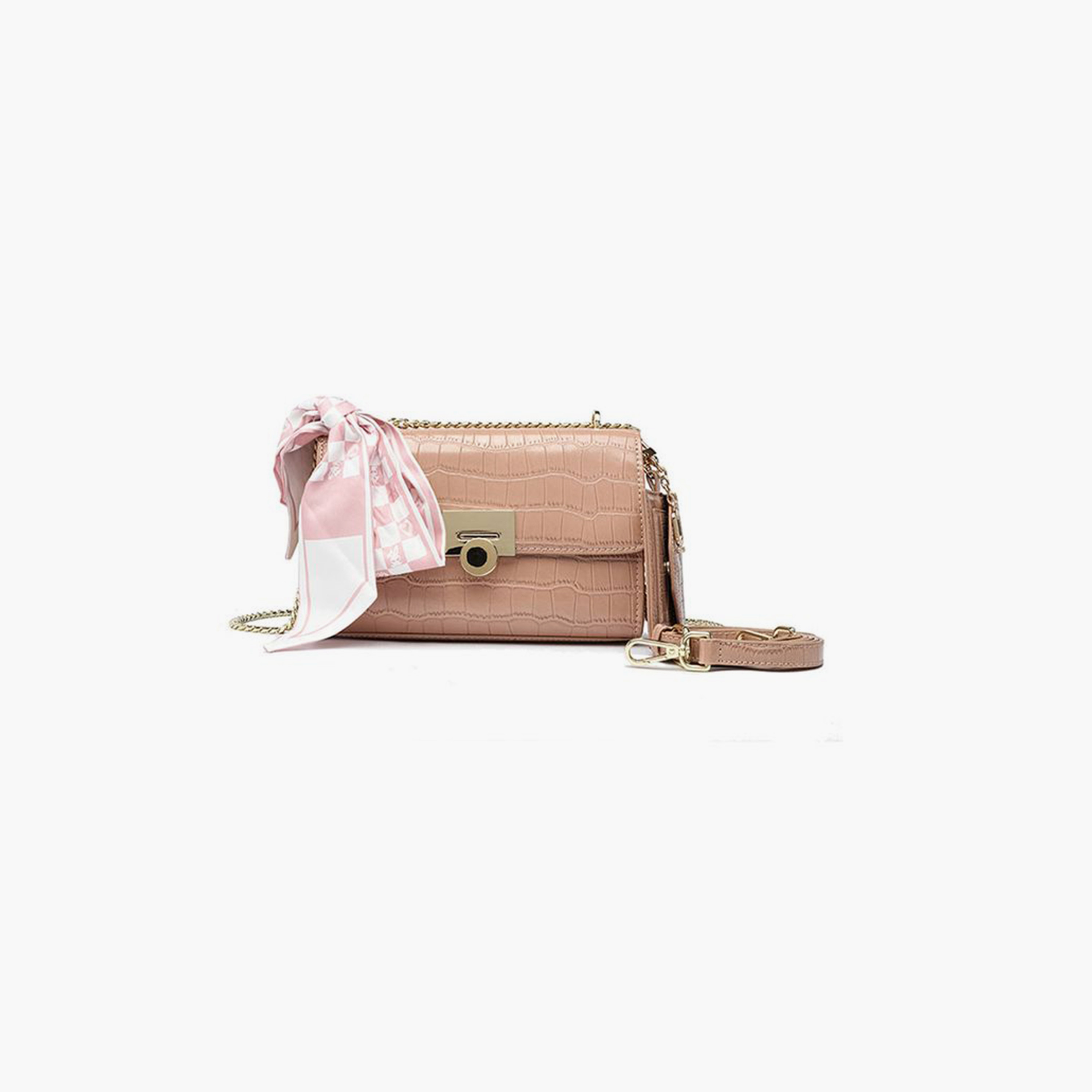 FYOR Animal Print Shoulder Bag with Flap and Detachable Strap | 22 X 7 X 13 CM-women-bagsandwallets-handbags-image-1