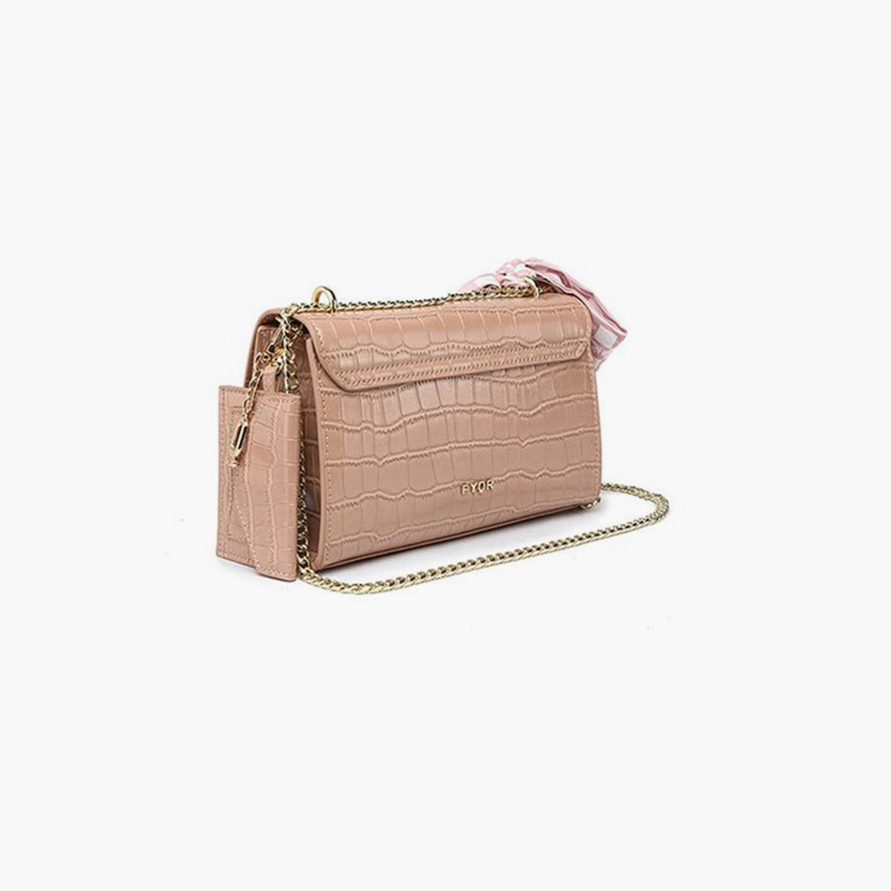 FYOR Animal Print Shoulder Bag with Flap and Detachable Strap | 22 X 7 X 13 CM-women-bagsandwallets-handbags-image-2