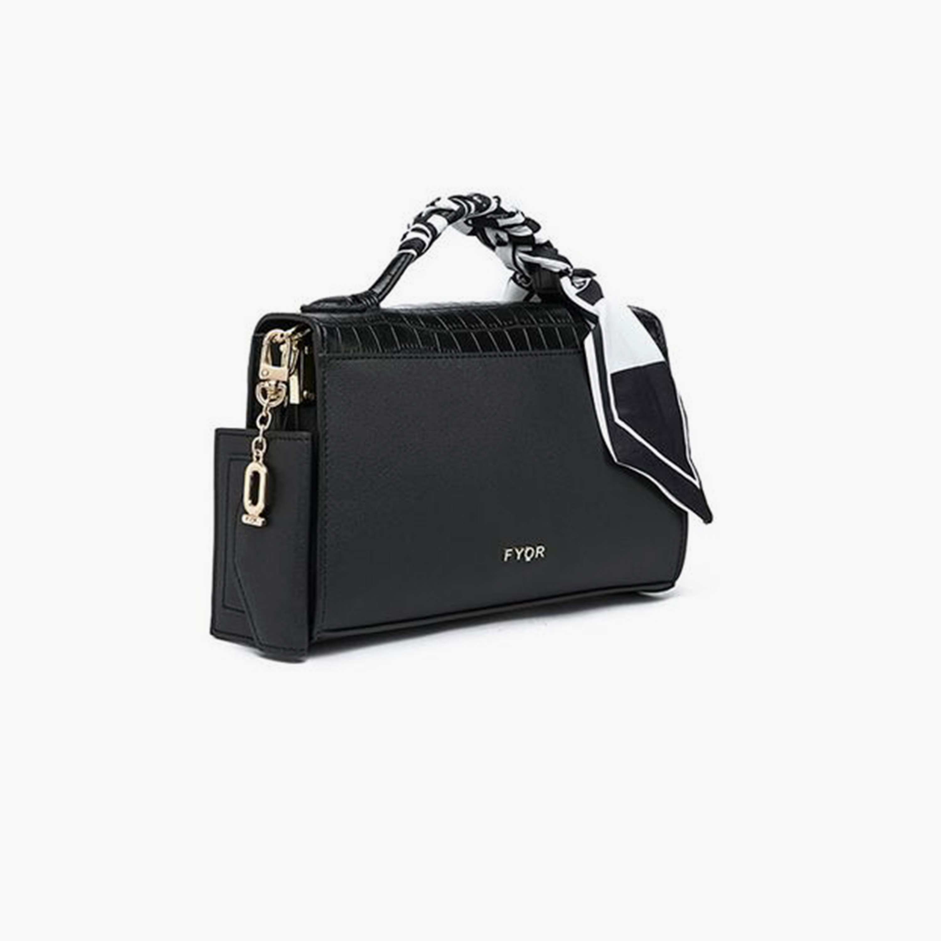 فايور - شنطة كروس بطبعة حيوانية مع غطاء وحزام قابل للفصل | 21 × 7 × 15 سم-women-bagsandwallets-handbags-image-2