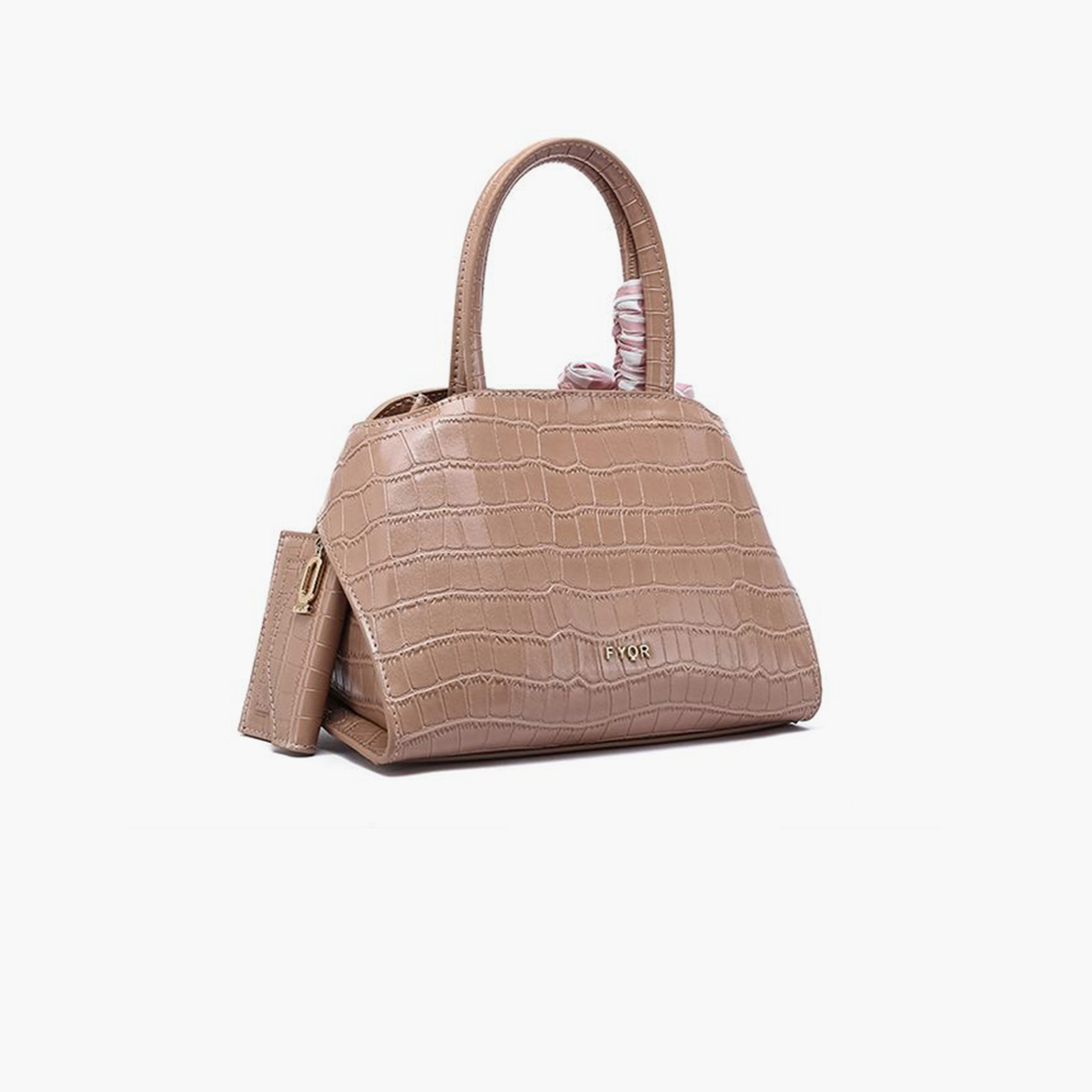 فايور - شنطة كروس بطبعة حيوانية مع قفل ملتوي وحزام قابل للفصل | 24 × 12 × 18 سم-women-bagsandwallets-handbags-image-2
