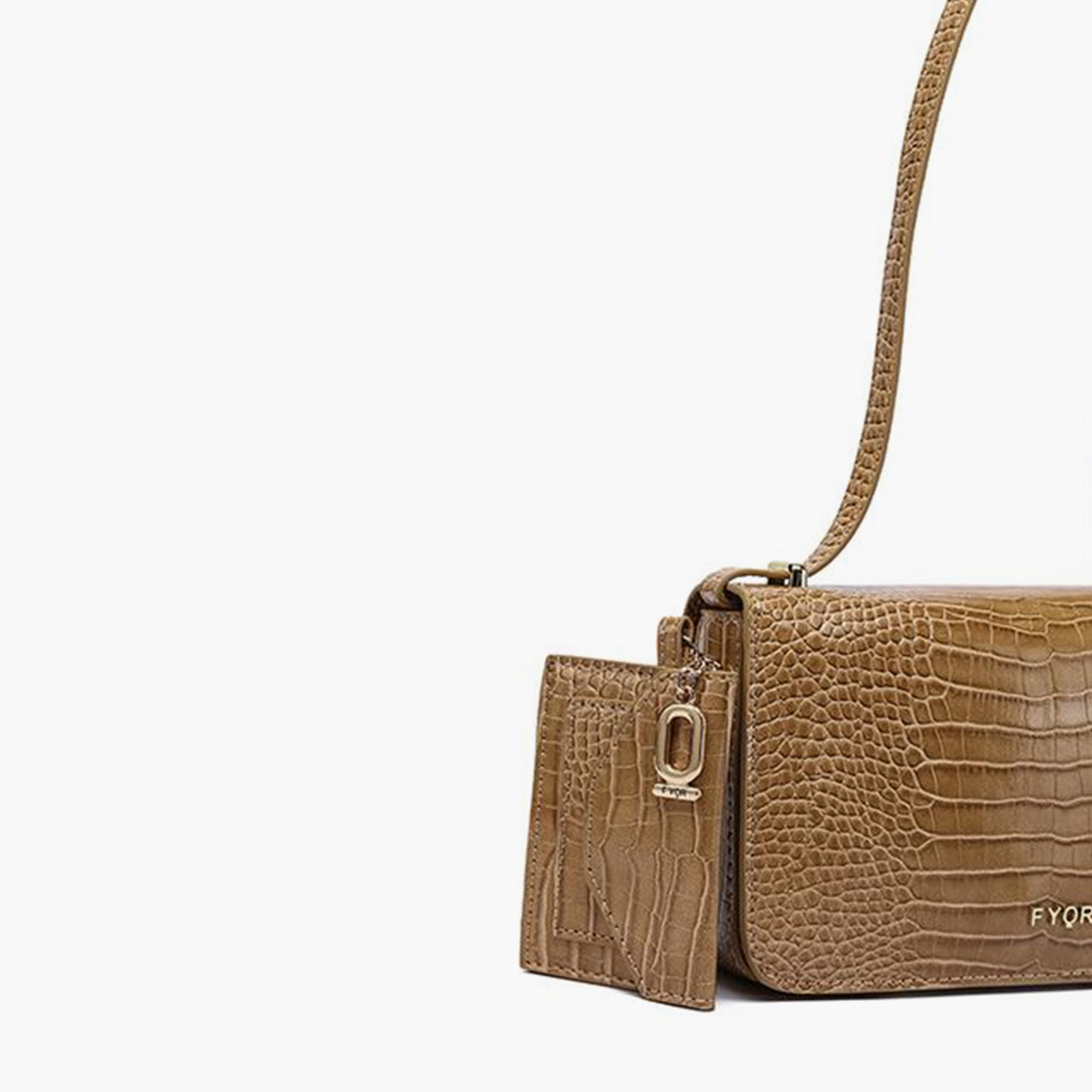 FYOR Animal Print Clutch with Twist Lock and Detachable Strap | 22 X 4 X 13 CM-women-bagsandwallets-handbags-image-4
