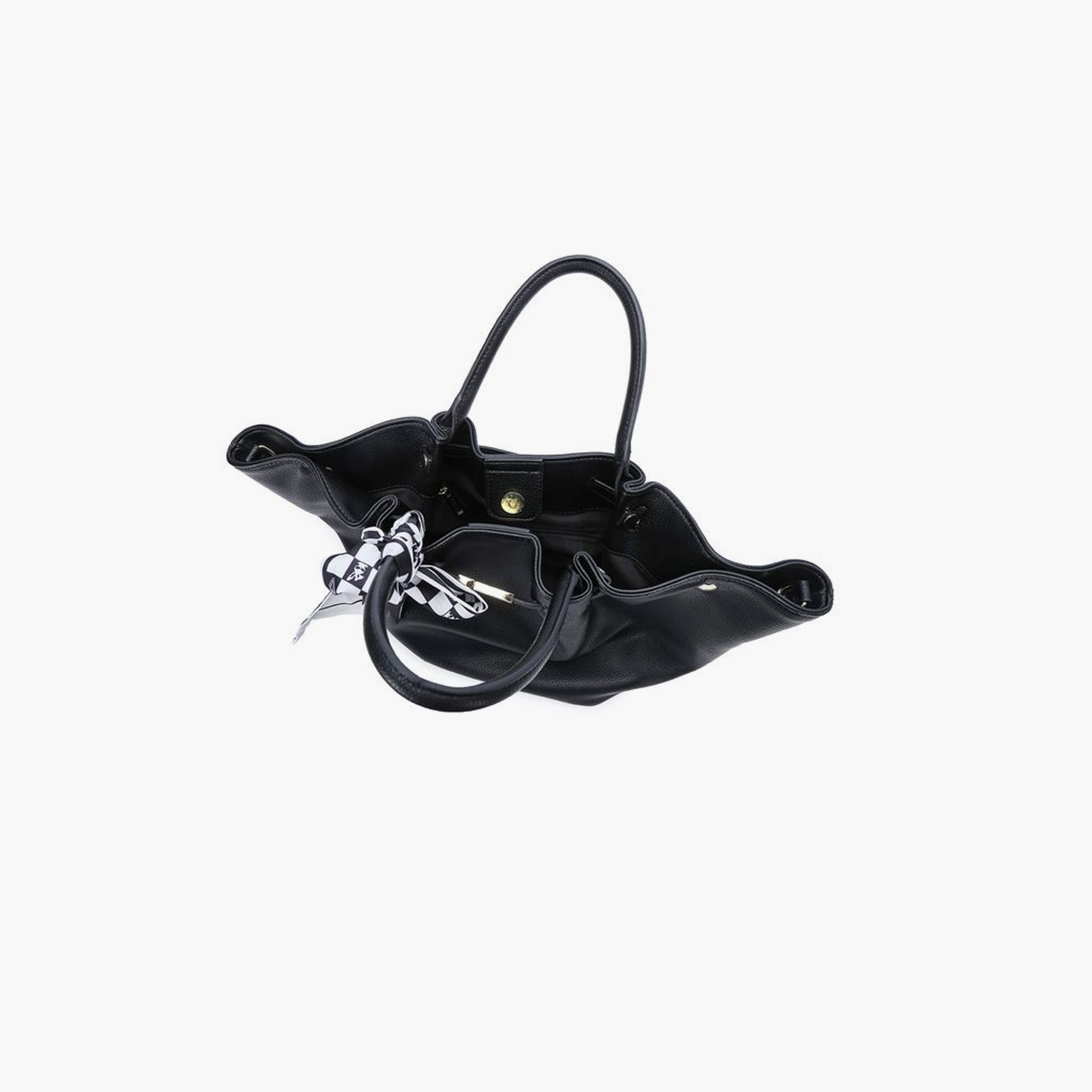 FYOR Design Detail Top Handle Crossbody Bag with Magnetic closure and Adjustable Strap | 48 X 14 X 22 CM-women-bagsandwallets-handbags-image-7