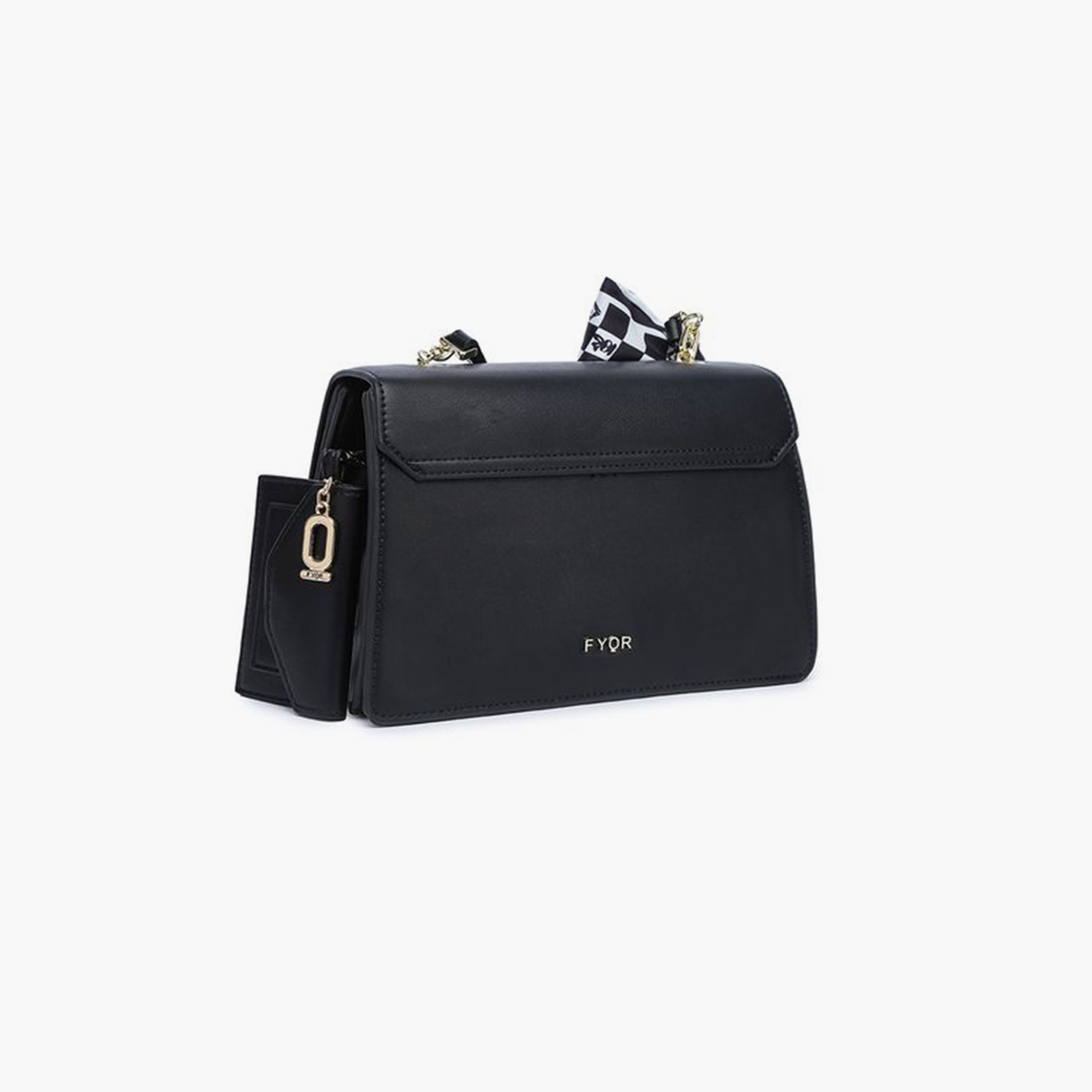 FYOR Design Detail Tote Bag with Magnetic closure and Adjustable Strap | 21 X 6 X 15 CM-women-bagsandwallets-handbags-image-2