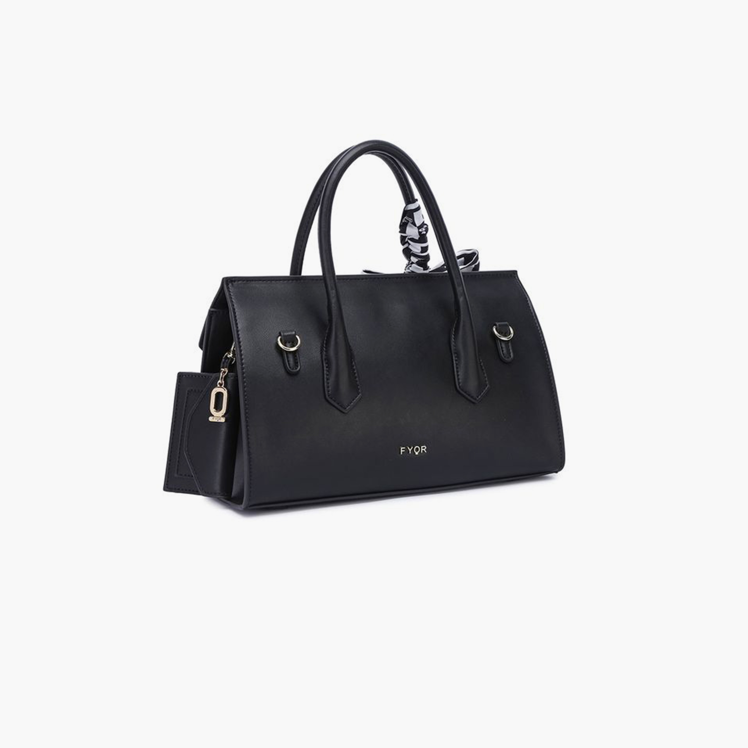 فايور - شنطة كتف تصميم مميز بمقبض علوي وغطاء وحزام قابل للفصل | 21 × 6 × 15 سم-women-bagsandwallets-handbags-image-2