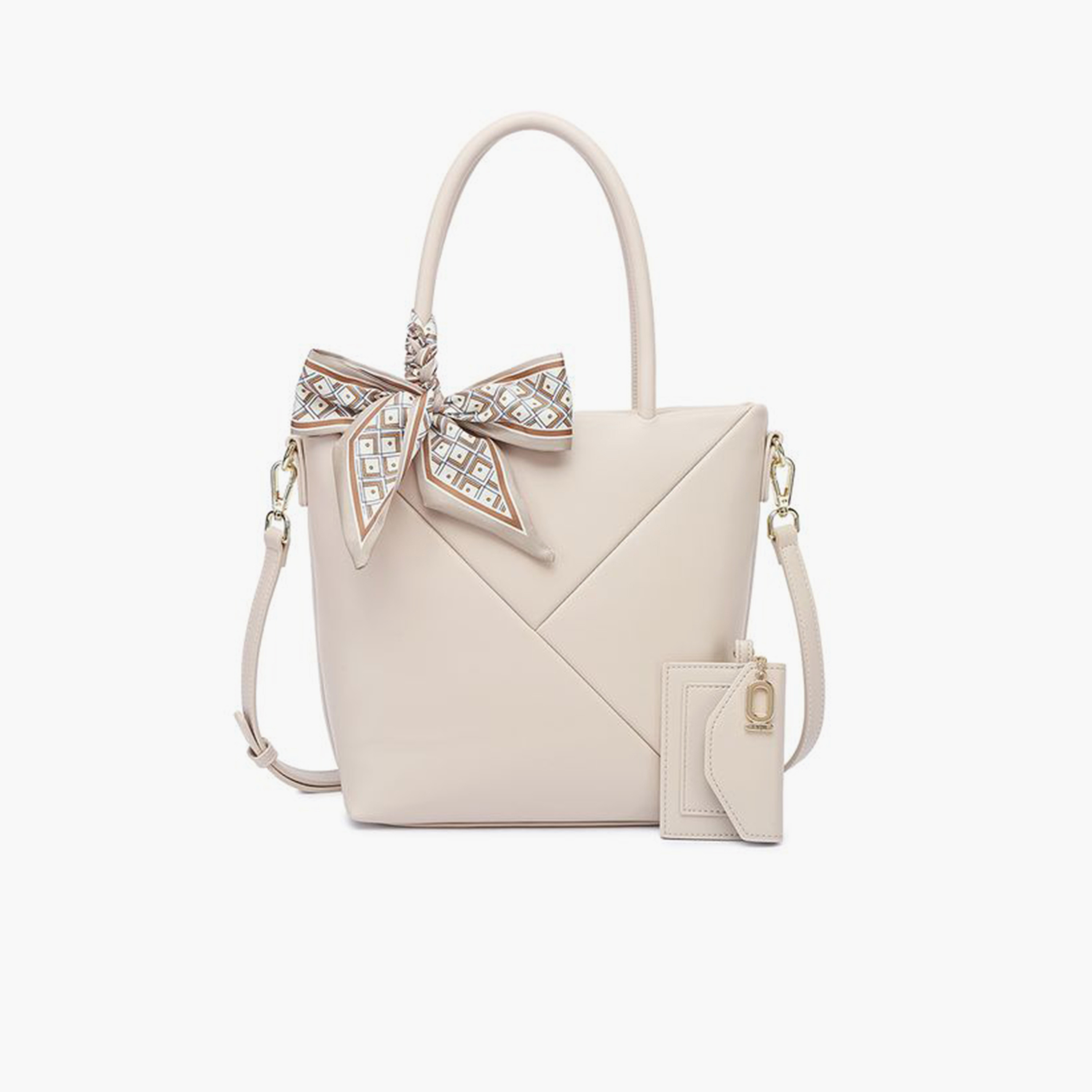 فايور - شنطة كروس بمقبض علوي وسحاب وحزام قابل للفصل | 28 × 8 × 24 سم-women-bagsandwallets-handbags-image-1