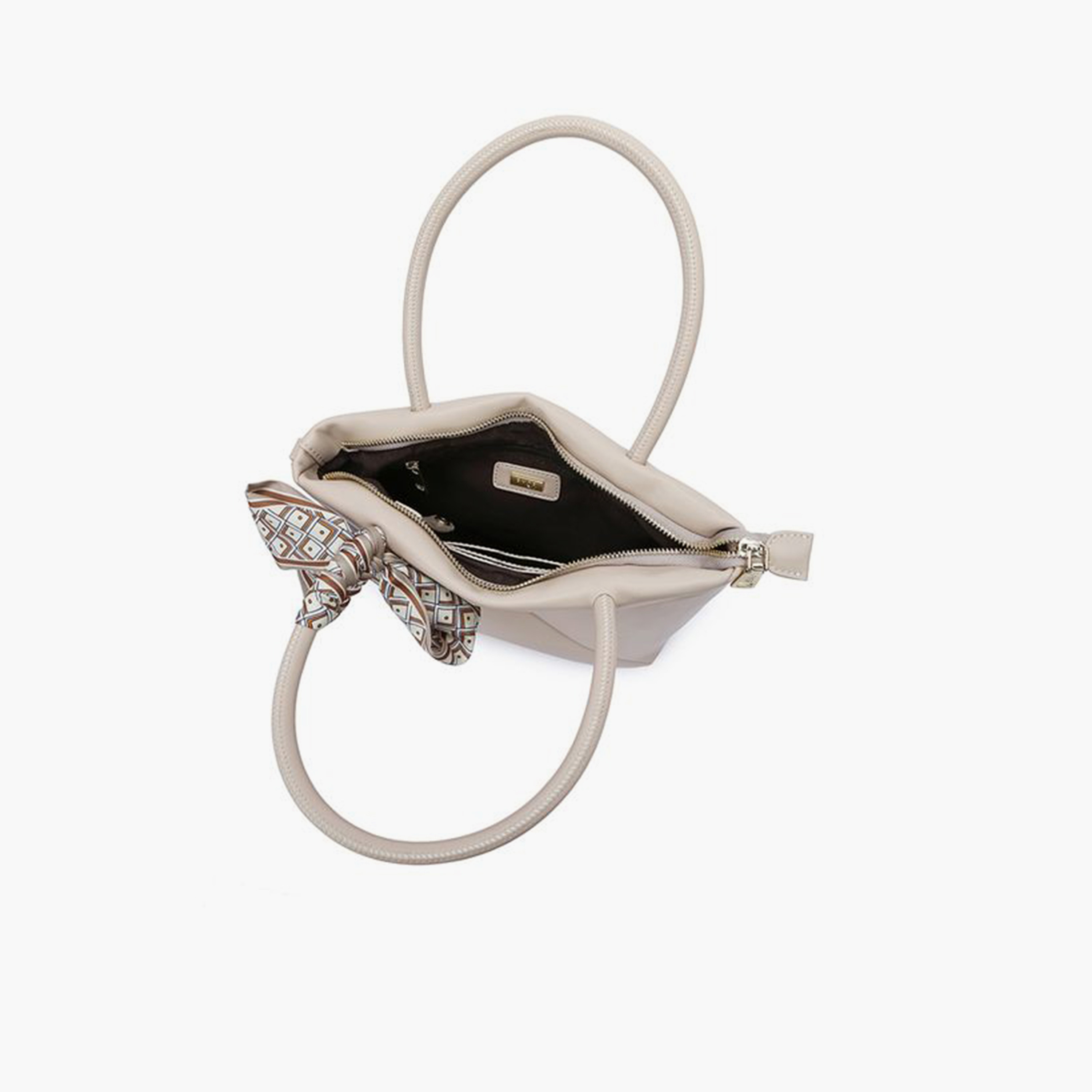FYOR Design Detail Top Handle Crossbody Bag with Zipper and Detachable Strap | 28 X 8 X 24 CM-women-bagsandwallets-handbags-image-3