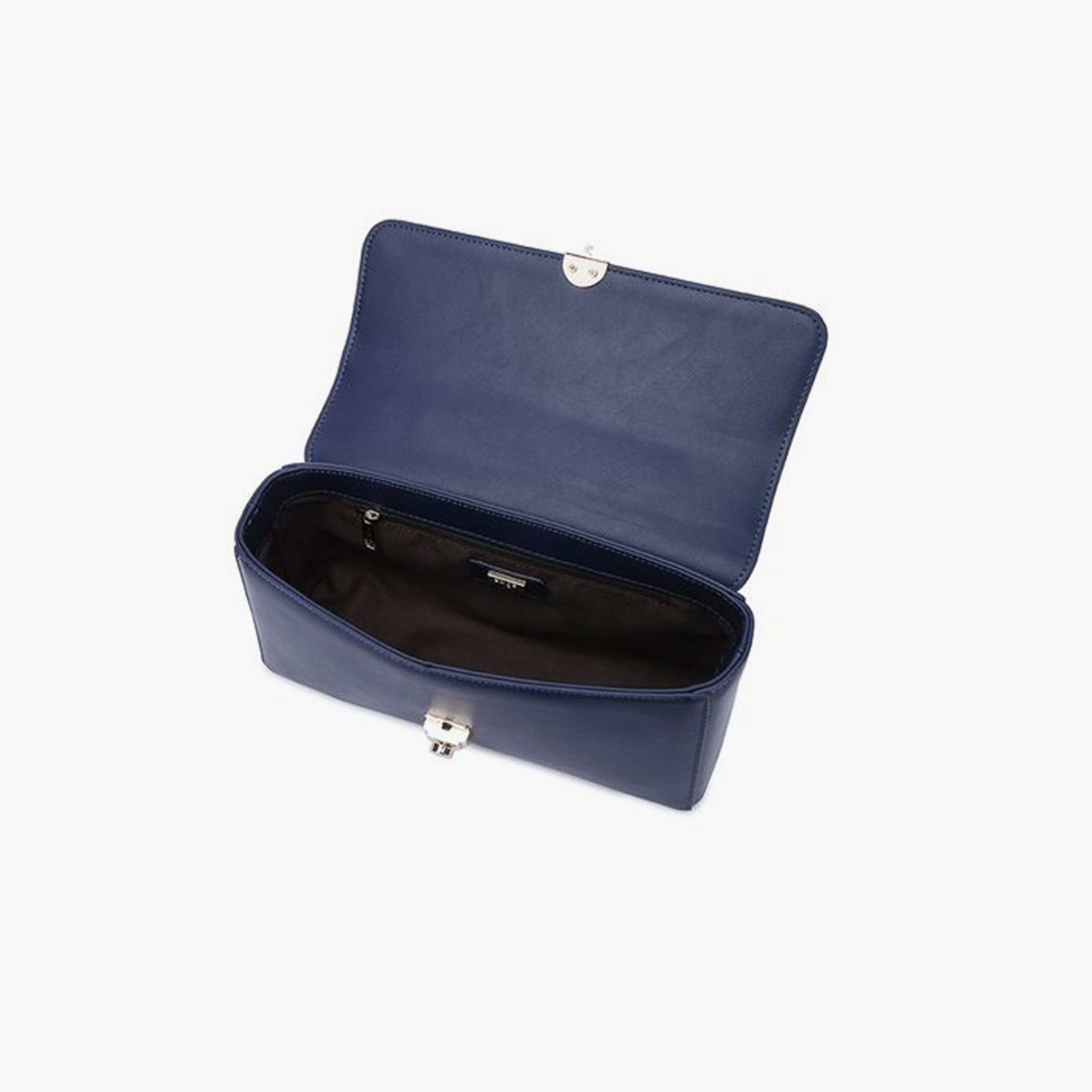 FYOR Design Detail Top Handle Shoulder Bag with Twist Lock and Detachable Strap | 27 X 8 X 14 CM-women-bagsandwallets-handbags-image-3