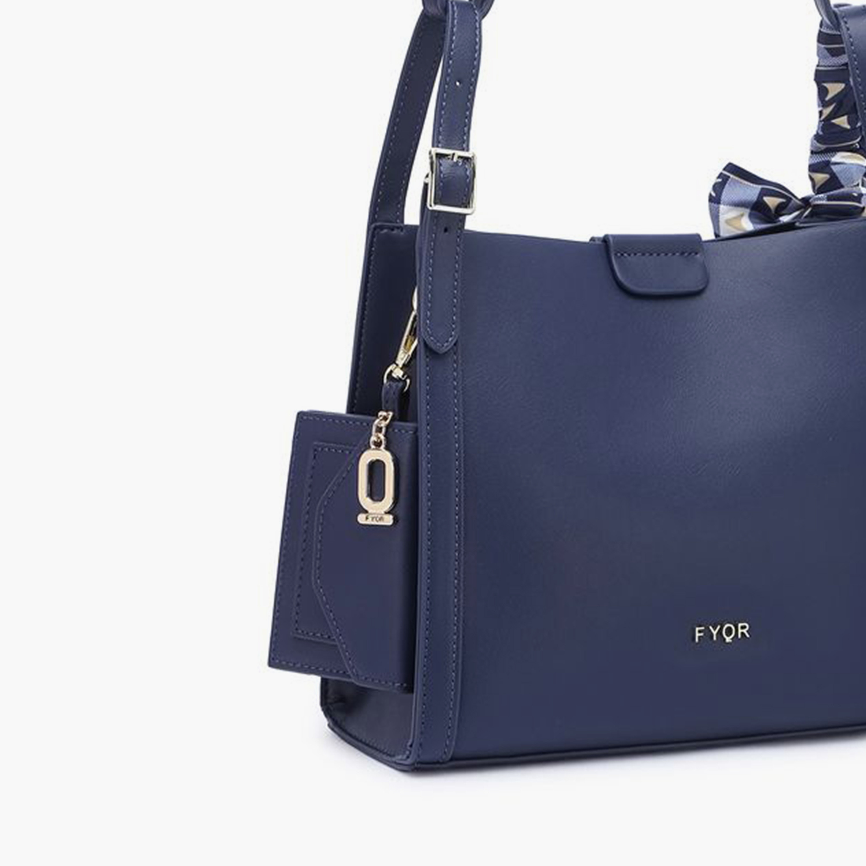 فايور - شنطة كتف تصميم مميز بمقبض علوي وسحاب وحزام قابل للفصل | 24 × 8 × 18 سم-women-bagsandwallets-handbags-image-12