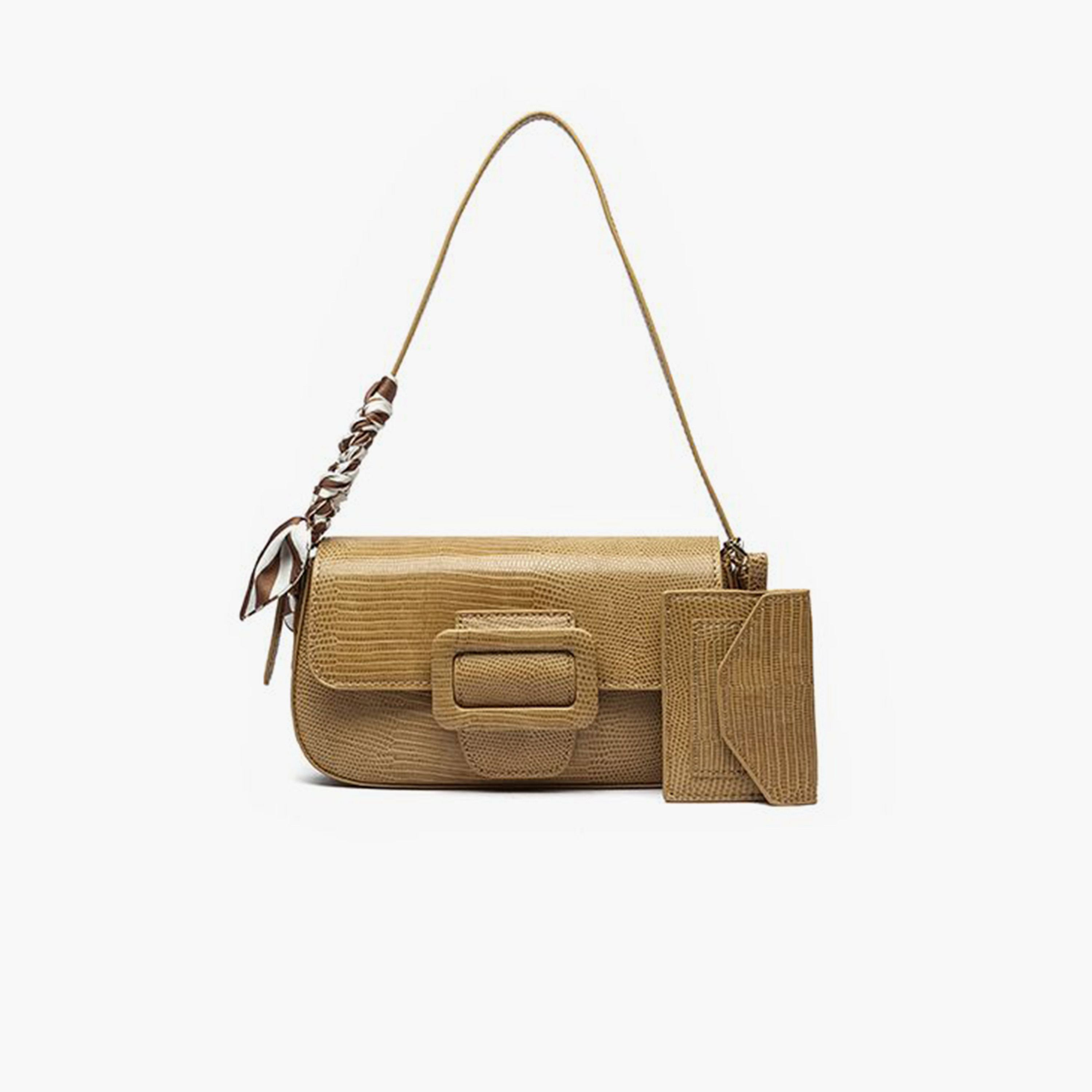 فايور - شنطة كروس مزخرفة بقفل مغناطيسي | 23 × 7 × 14 سم-women-bagsandwallets-handbags-image-1