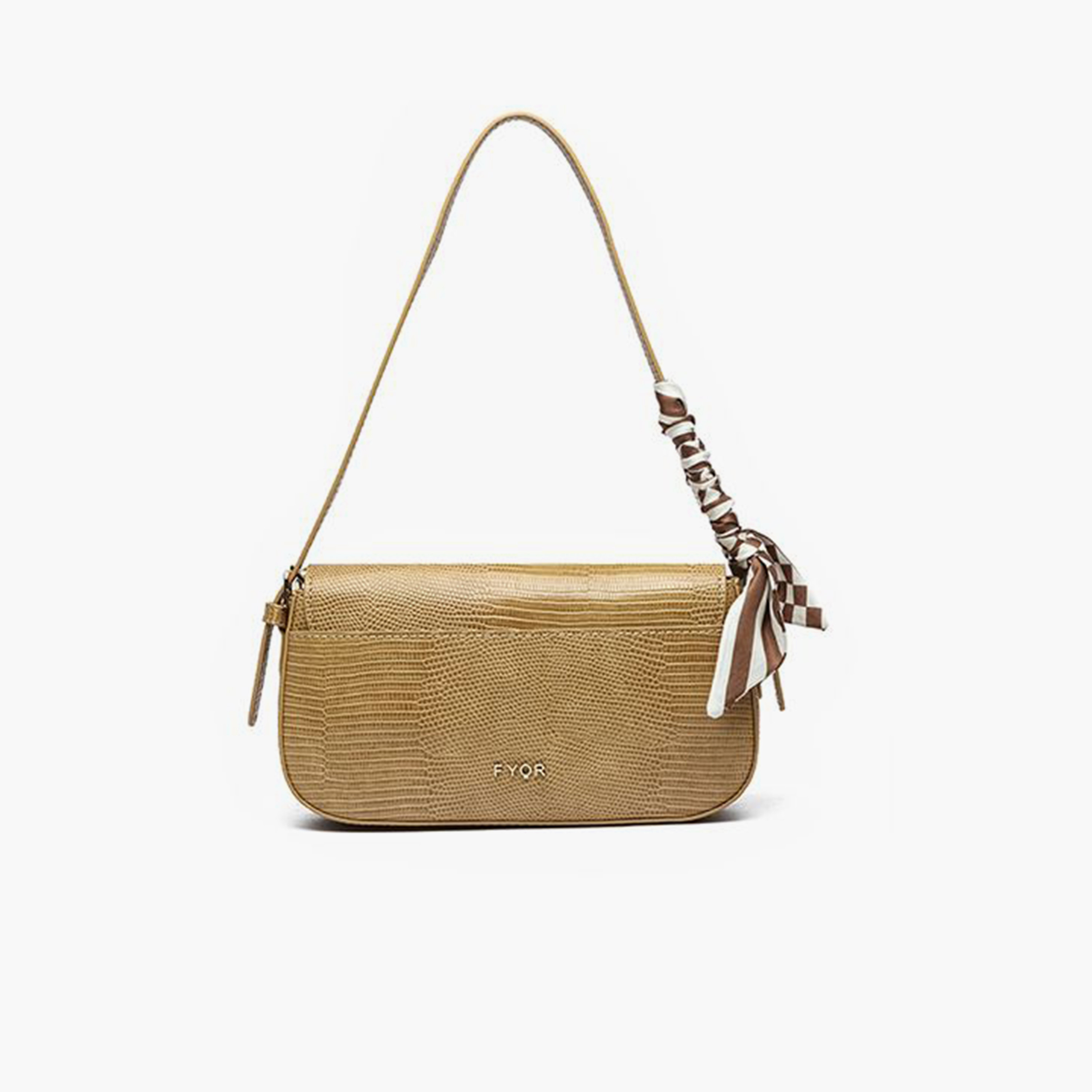 FYOR Textured Crossbody Bag with Magnetic closure | 23 X 7 X 14 CM-women-bagsandwallets-handbags-image-2
