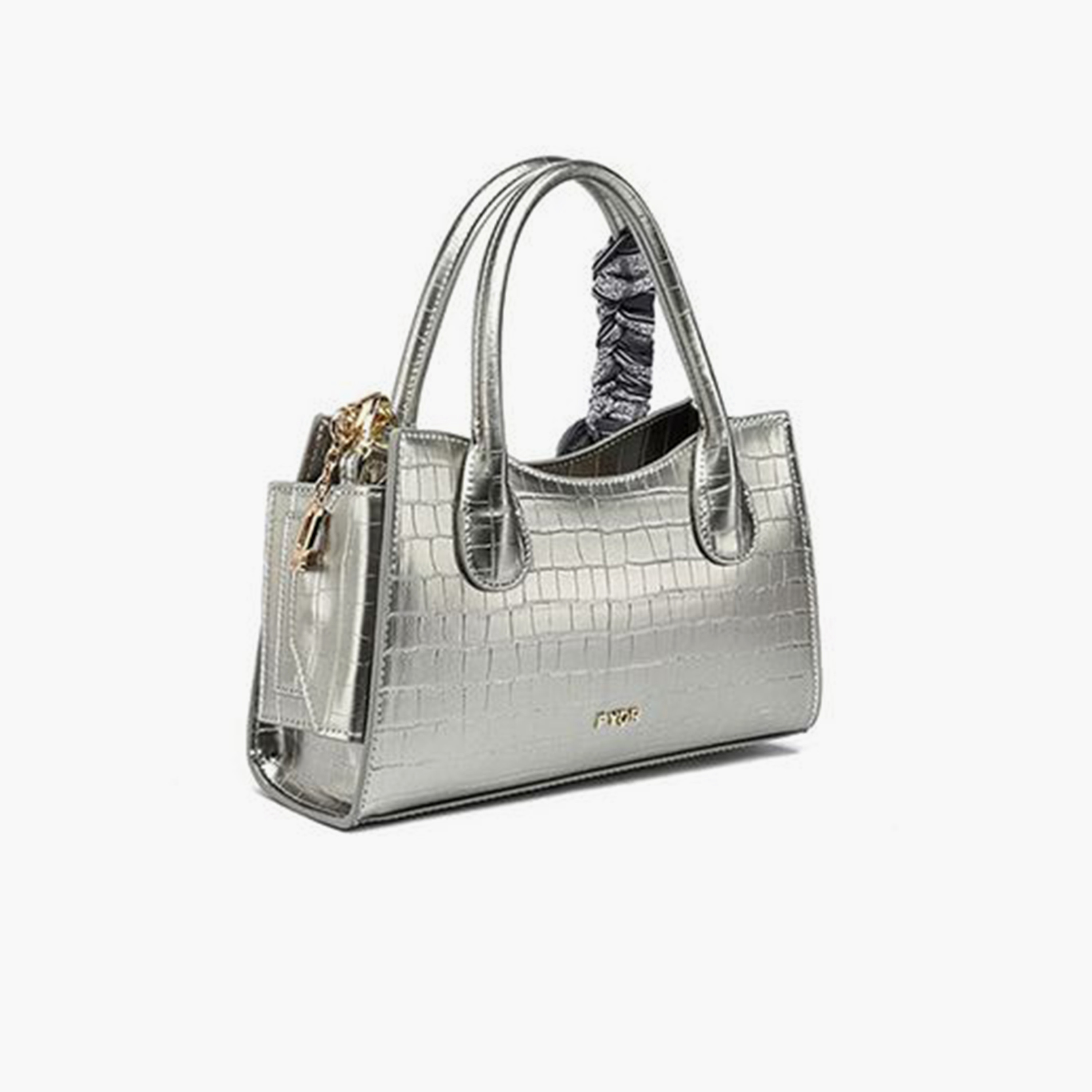 FYOR Animal Print Top Handle Satchel Bag with Zipper and Detachable Strap | 27 X 6 X 15 CM-women-bagsandwallets-handbags-image-2