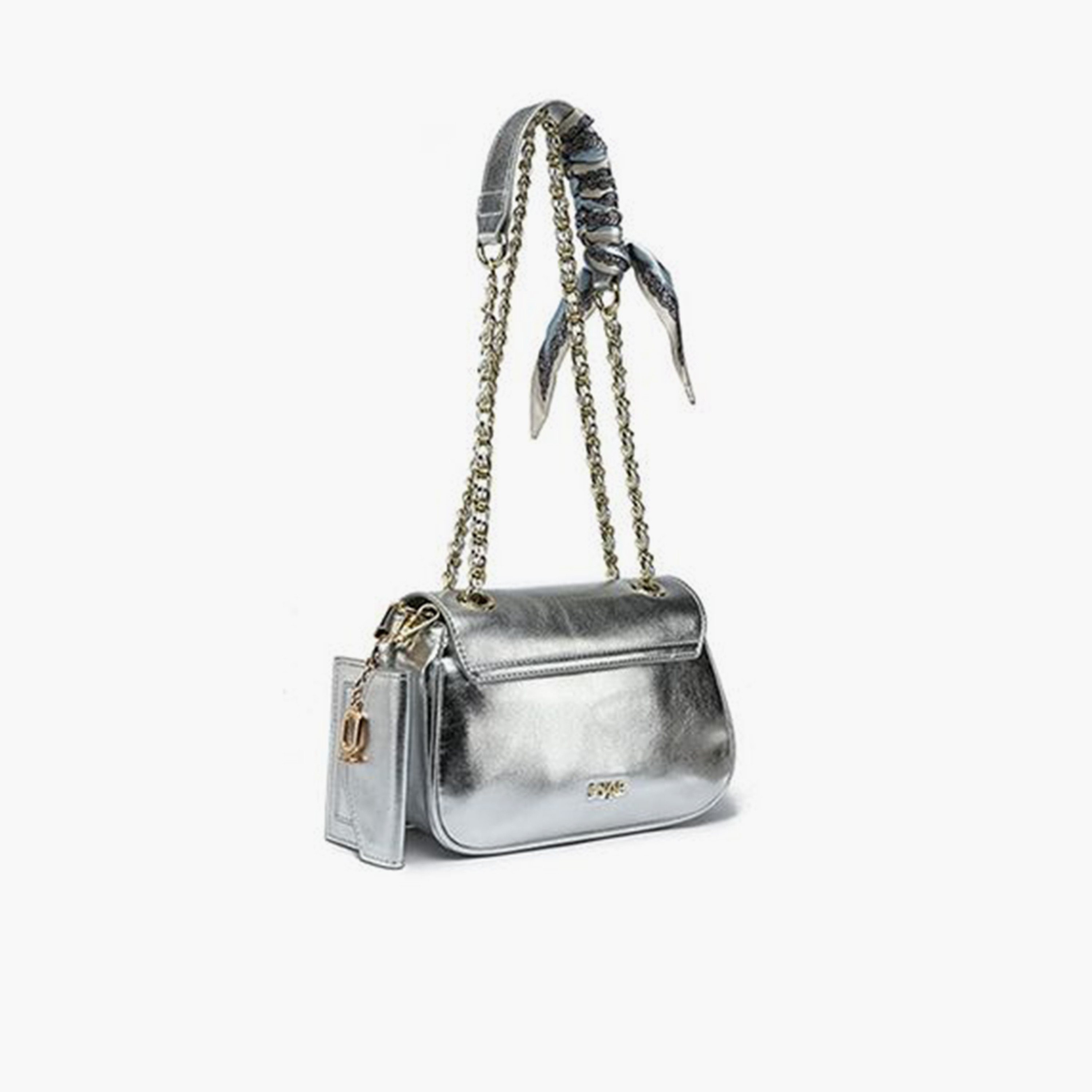 فايور - شنطة ساتشل سادة بغطاء وحزام قابل للفصل | 21 × 8 × 13 سم-women-bagsandwallets-handbags-image-2