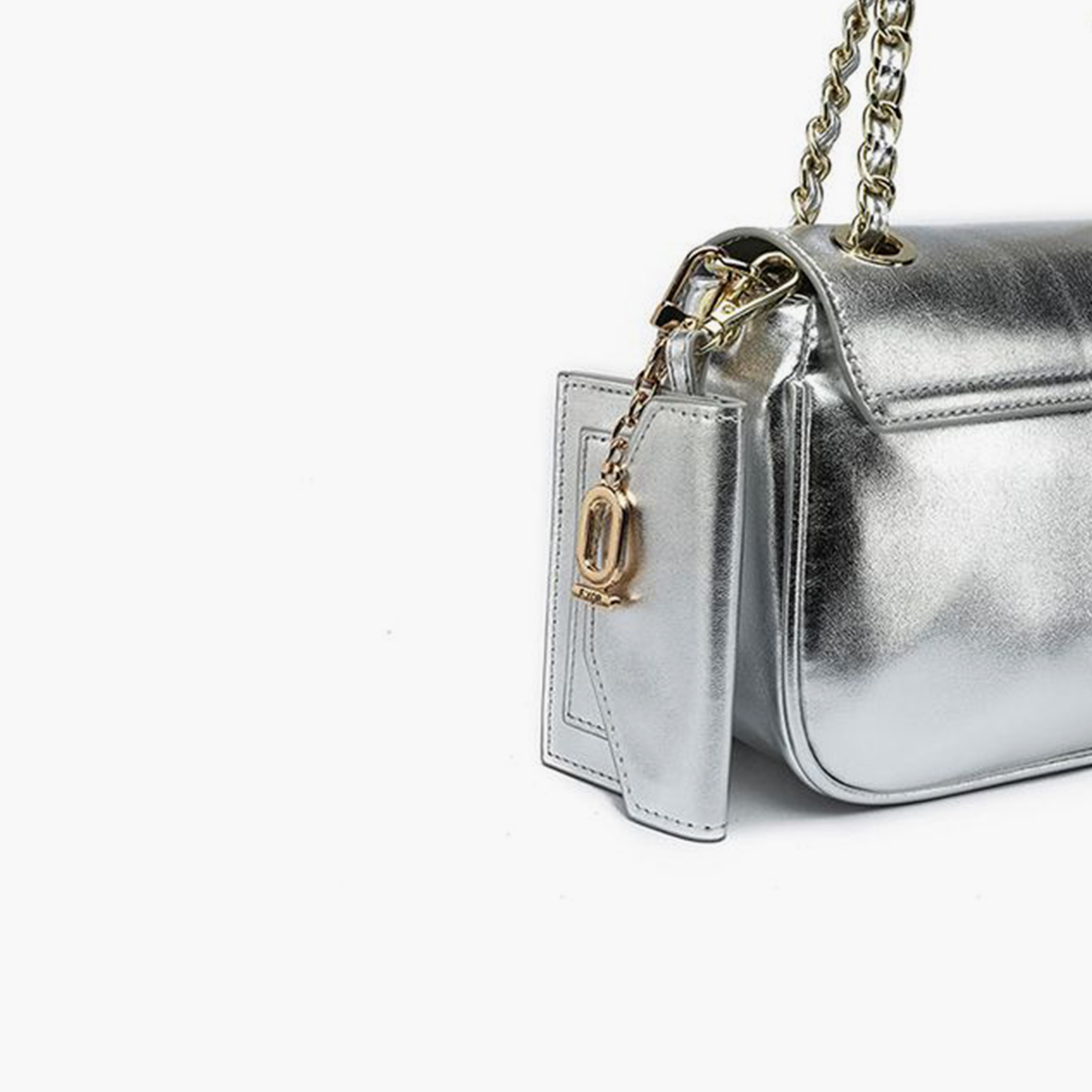 فايور - شنطة ساتشل سادة بغطاء وحزام قابل للفصل | 21 × 8 × 13 سم-women-bagsandwallets-handbags-image-4