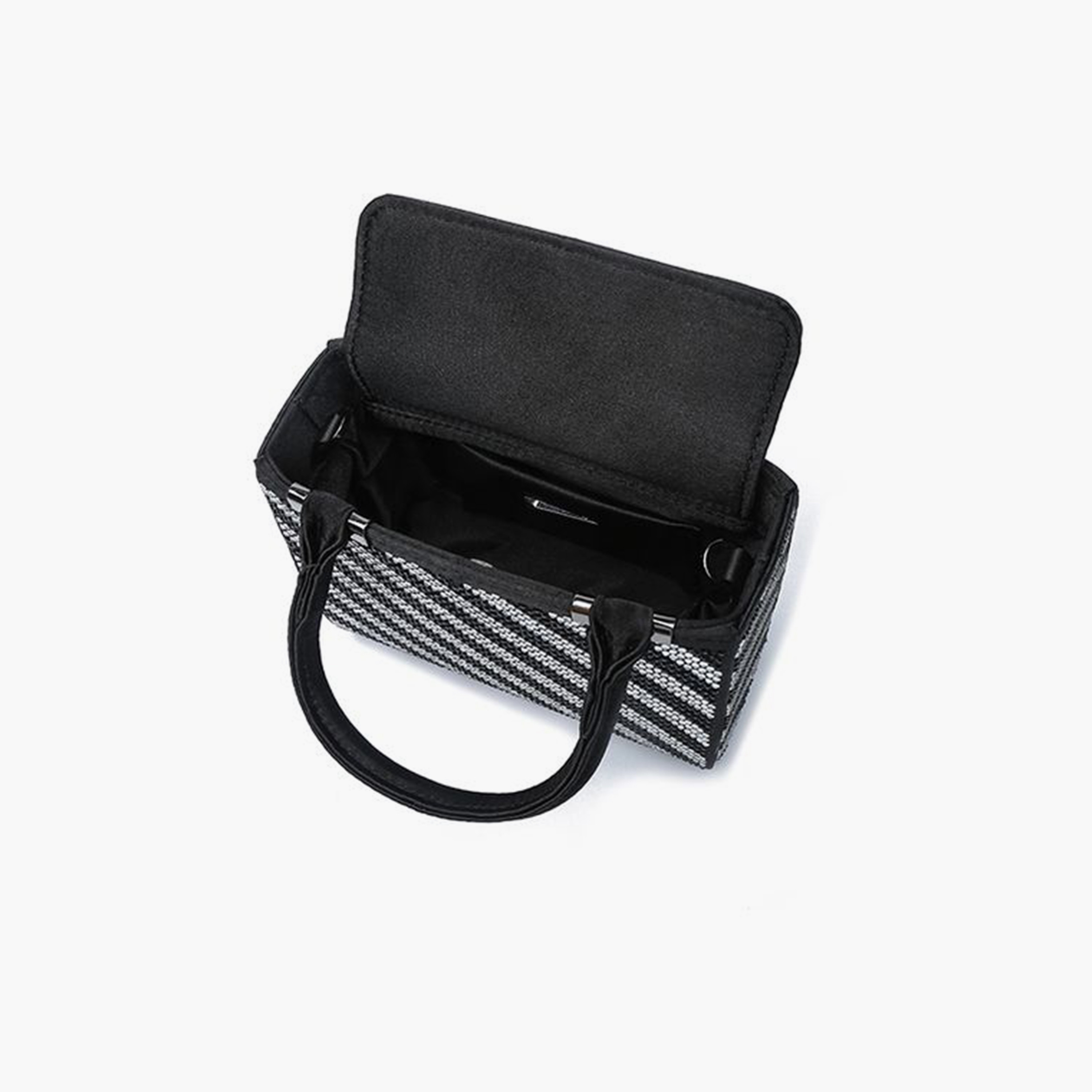 فايور - شنطة يد مزخرفة بمقبض علوي وقفل مغناطيسي وحزام قابل للفصل | 17 × 7 × 14.5 سم-women-bagsandwallets-handbags-image-7