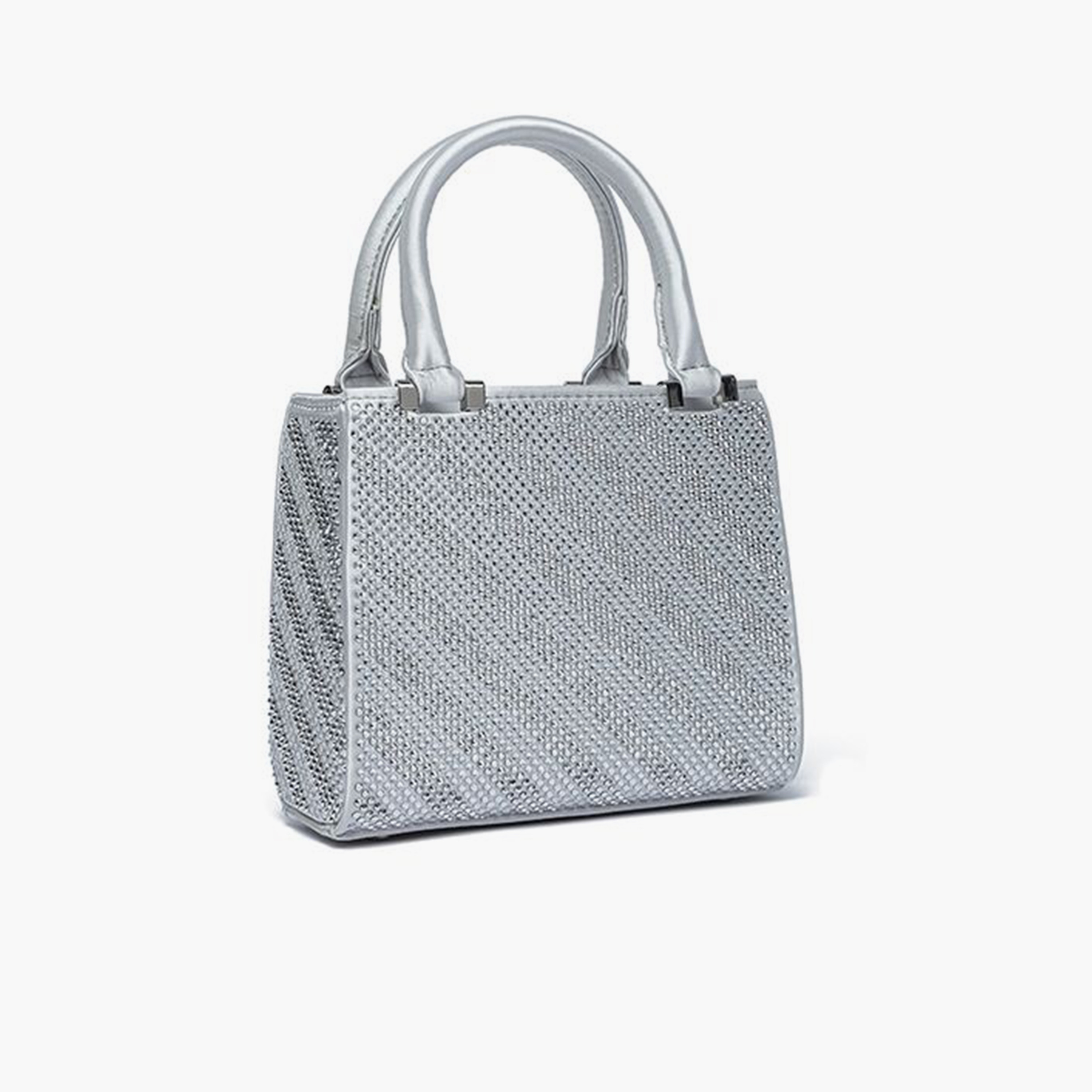 FYOR Embellished Top Handle Clutch with Magnetic closure and Detachable Strap | 17 X 7 X 14.5 CM-women-bagsandwallets-handbags-image-2