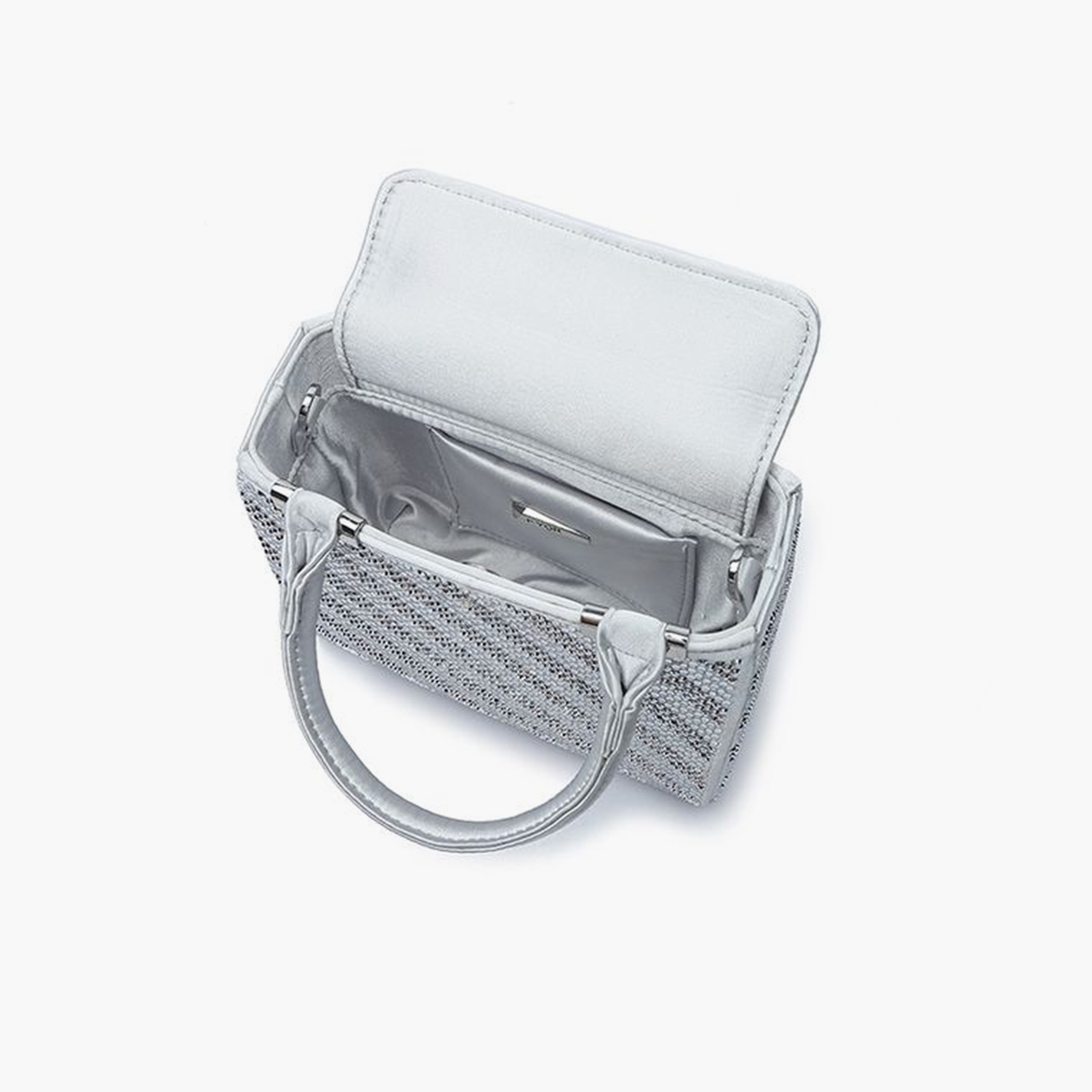 فايور - شنطة يد مزخرفة بمقبض علوي وقفل مغناطيسي وحزام قابل للفصل | 17 × 7 × 14.5 سم-women-bagsandwallets-handbags-image-3